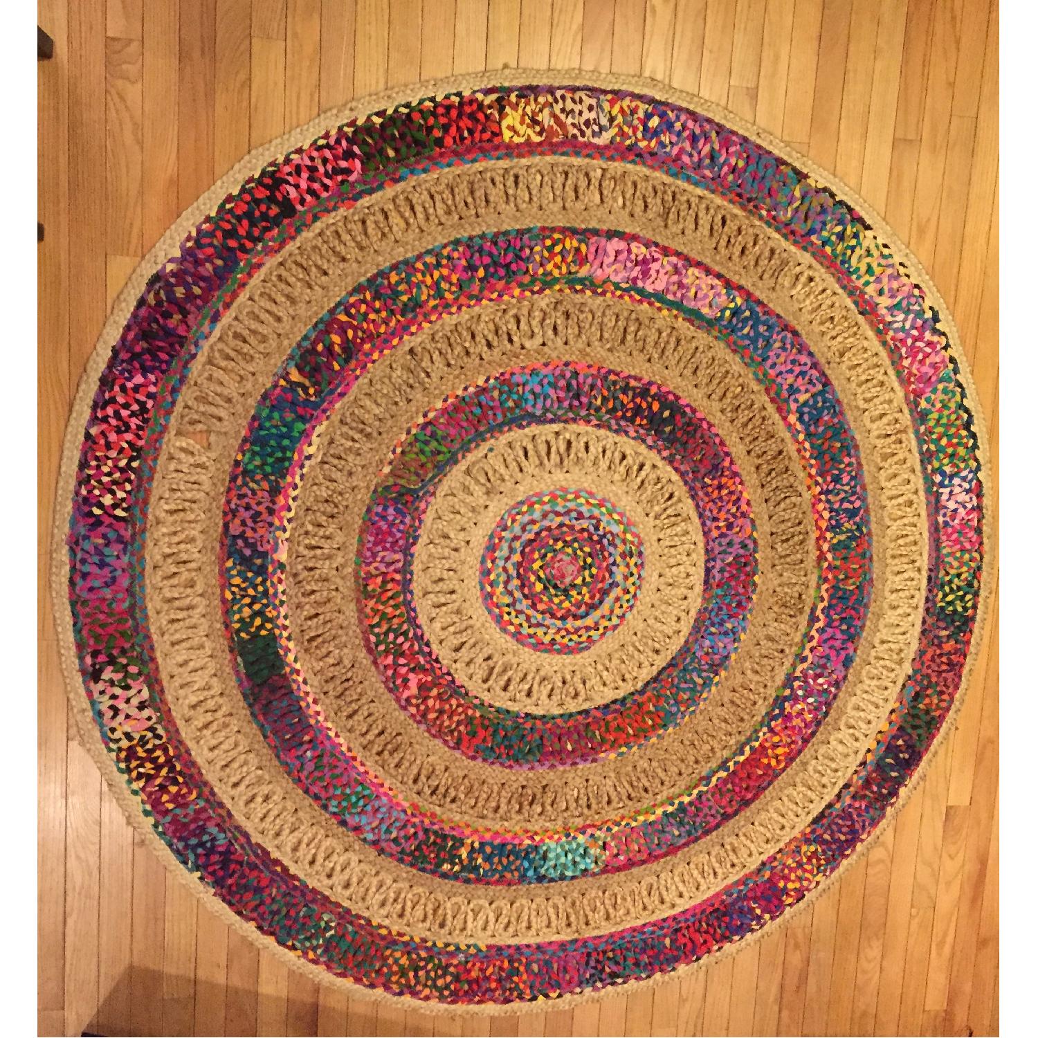 CB2 Circular Jute Rug - AptDeco
