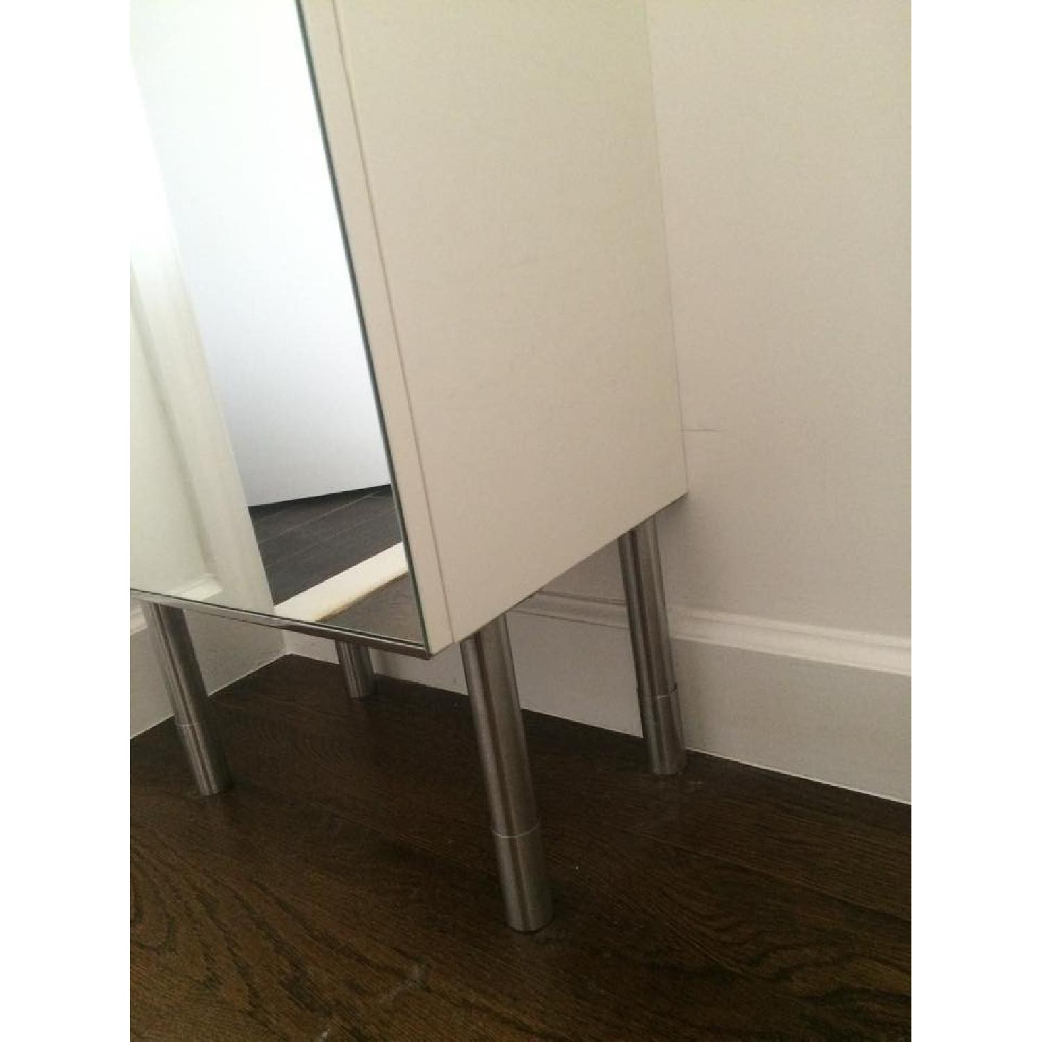 Ikea High Cabinet with Mirror Door - image-5