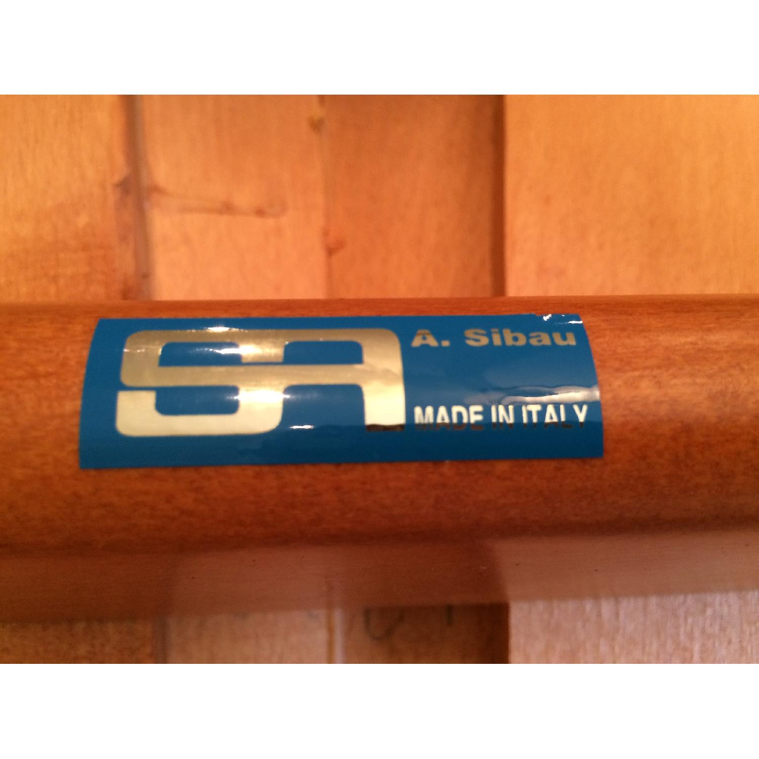 A.Sibau Vintage Italian Solid Cherry Dining Room Chairs - image-6