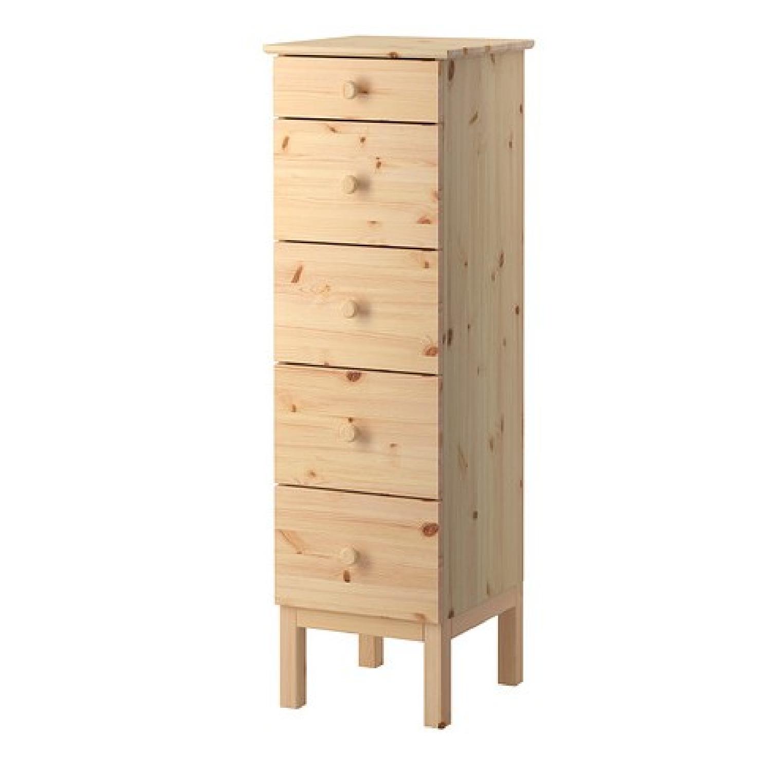 Ikea 5 Drawer Dresser AptDeco