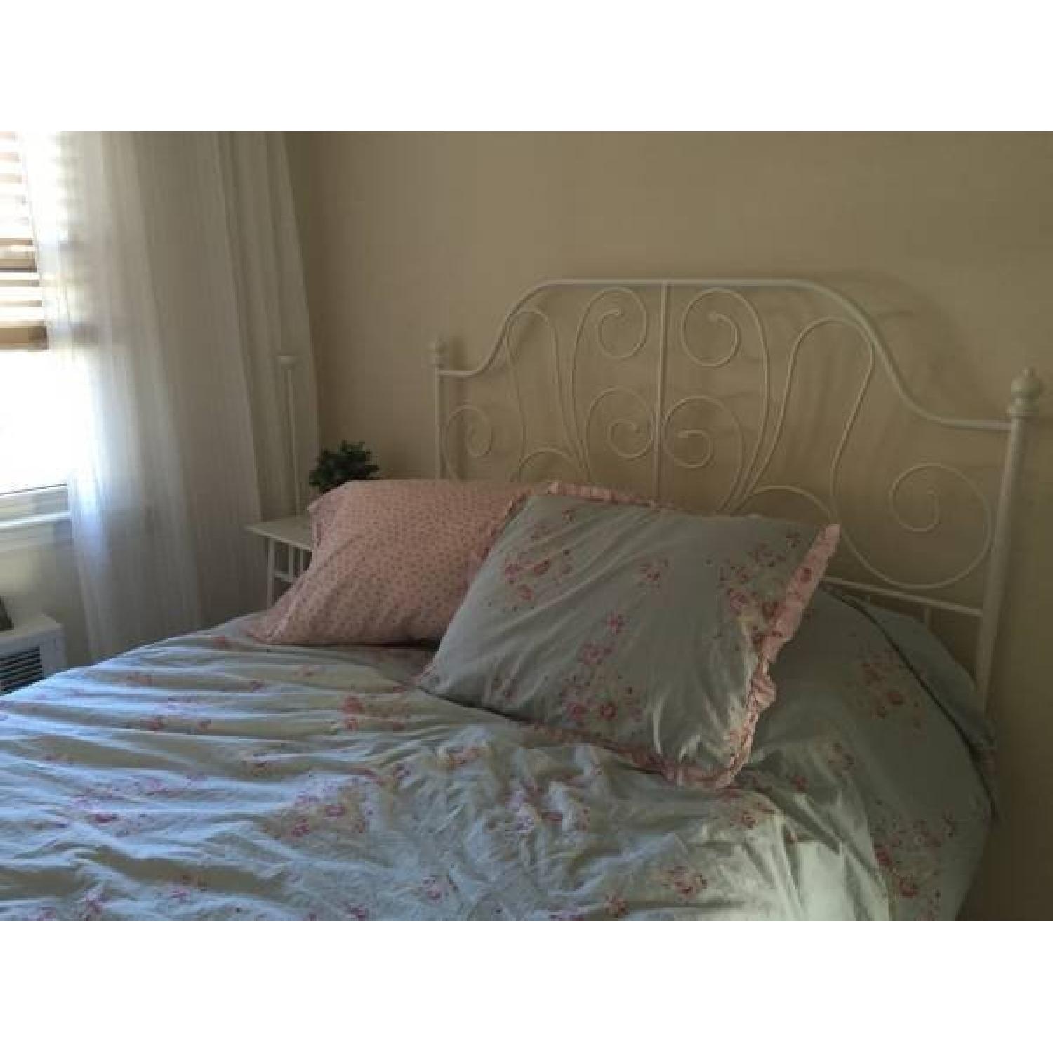 Ikea Leirvik Queen Size Bed frame AptDeco