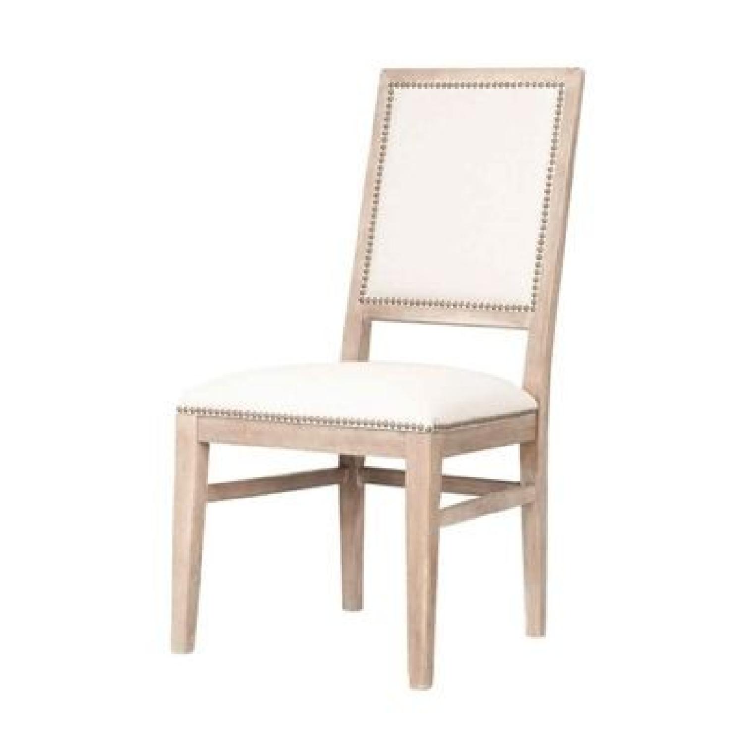 Orient Express Furniture Hudson Square Extension Dining Table in Stone Wash w/ 5 Chairs - image-9