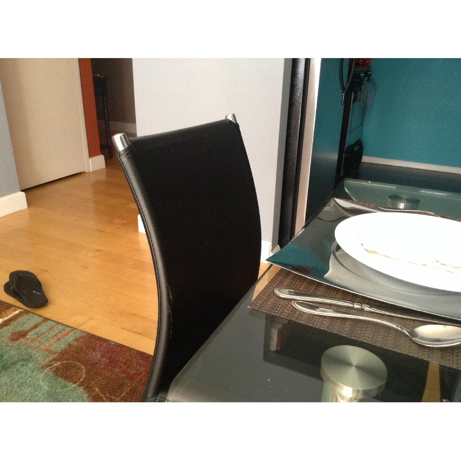 Global Furniture USA Division Street 5 Piece. Glass Dining Set - image-3