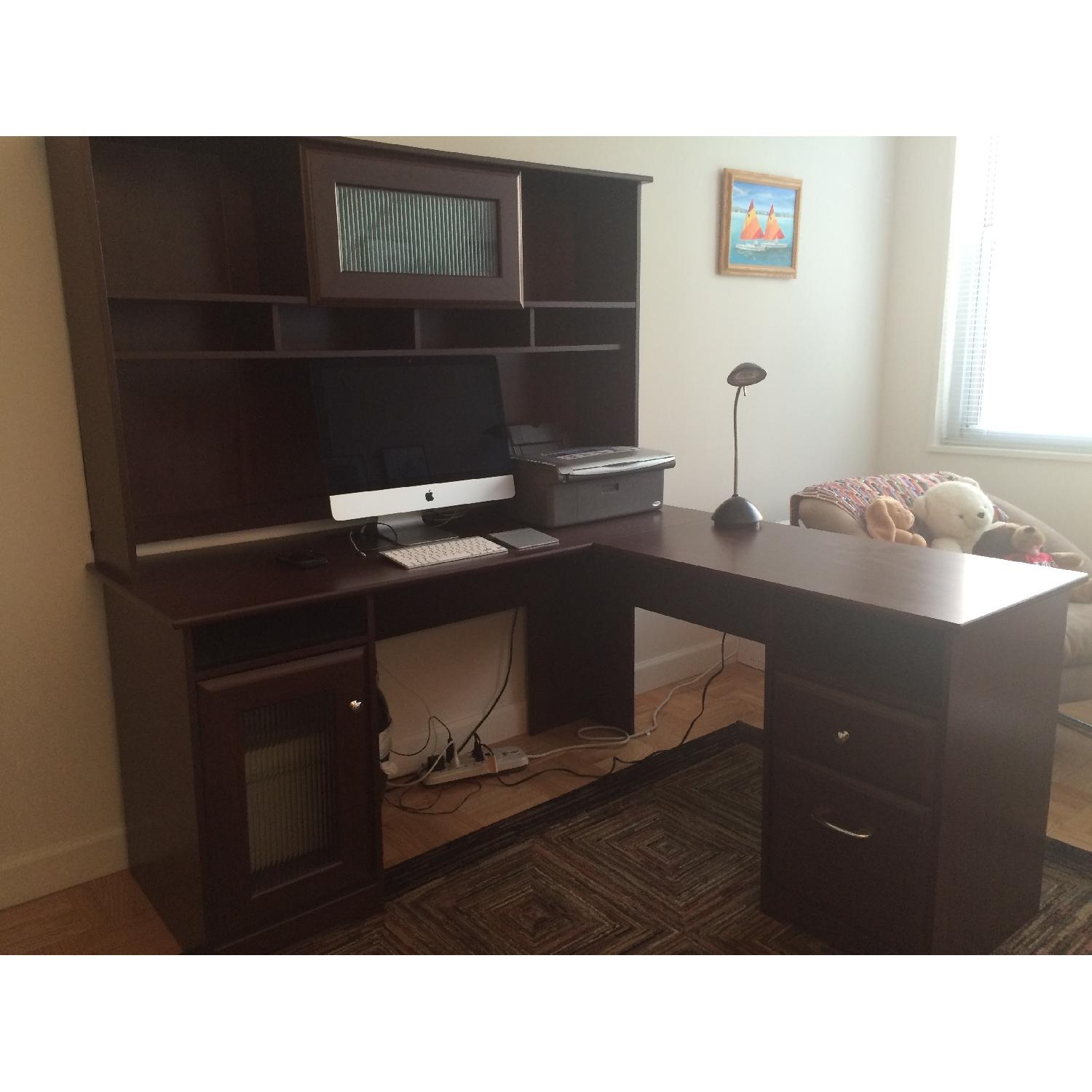 Bush Industries Cabot L Shaped Desk - image-2