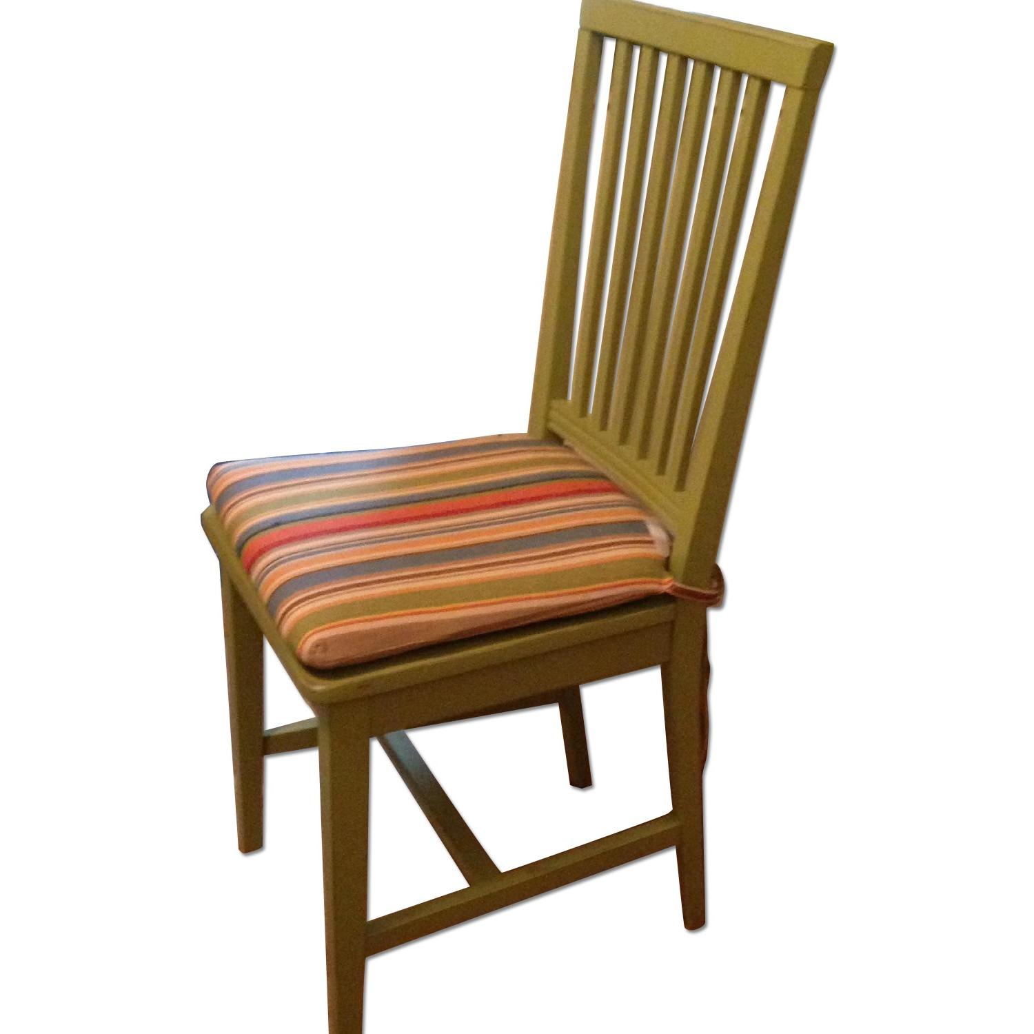 Crate & Barrel Dining Chairs Set of 4 AptDeco