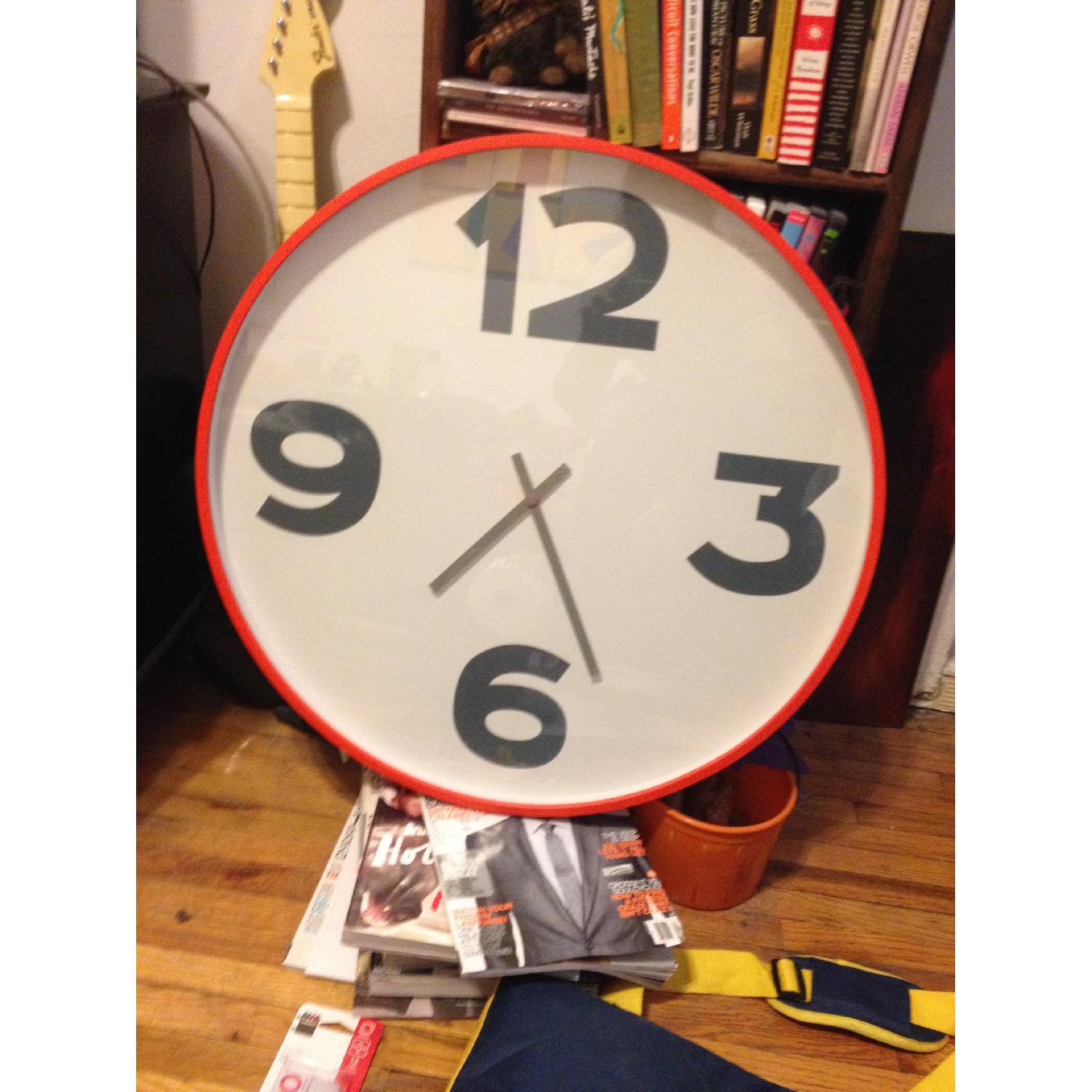 CB2 Wall Clock AptDeco