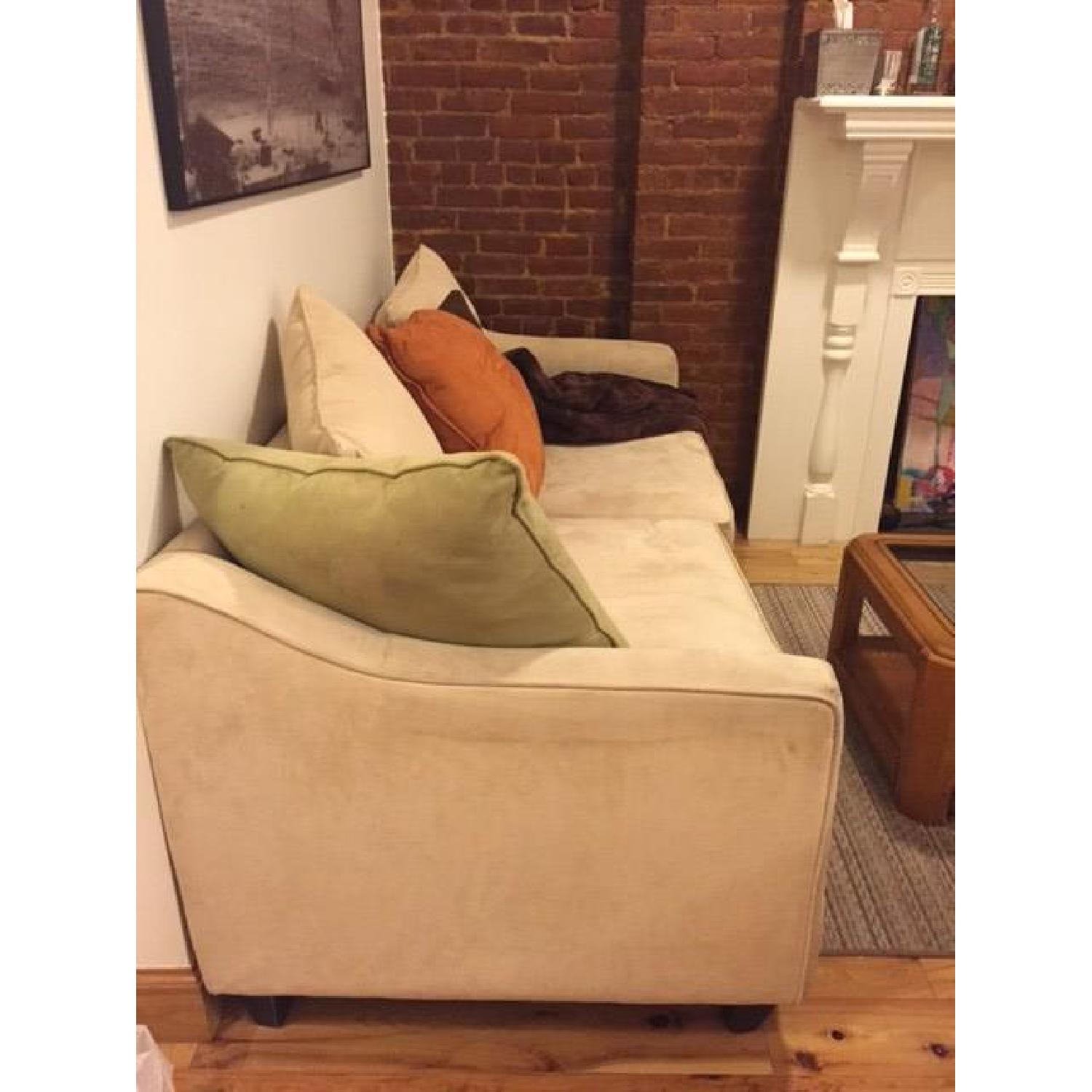 Cream/Beige Sofa - image-3