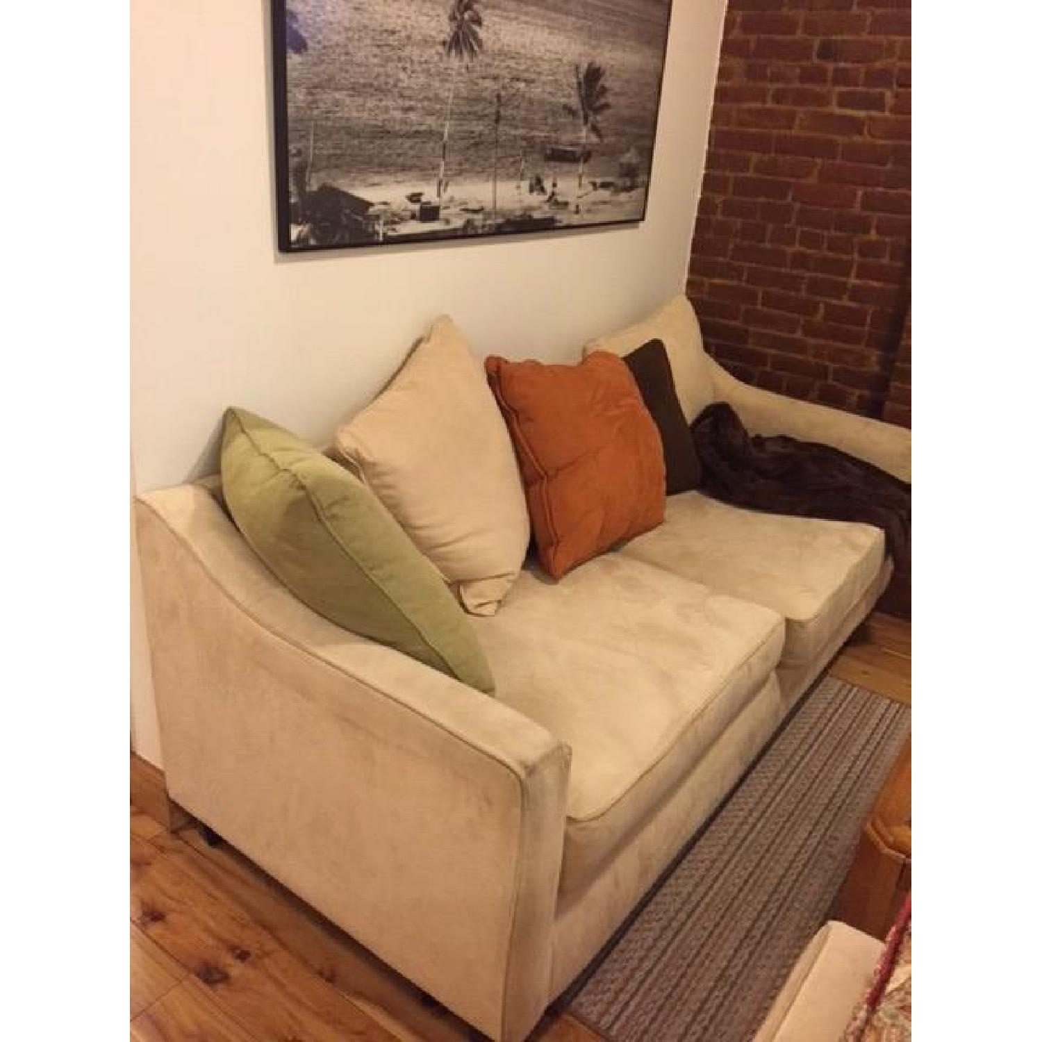 Cream/Beige Sofa - image-4