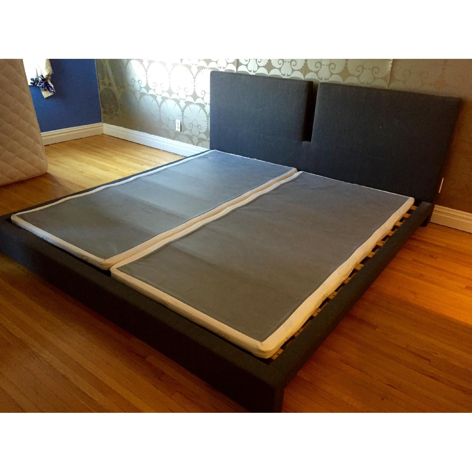 CB2 King Size Bed Frame - image-3