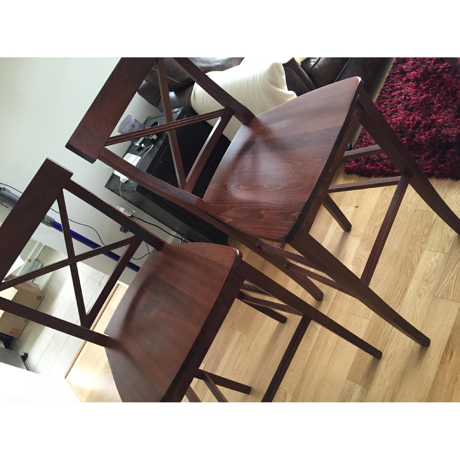 Pottery Barn Aaron Barstools - Pair - image-1