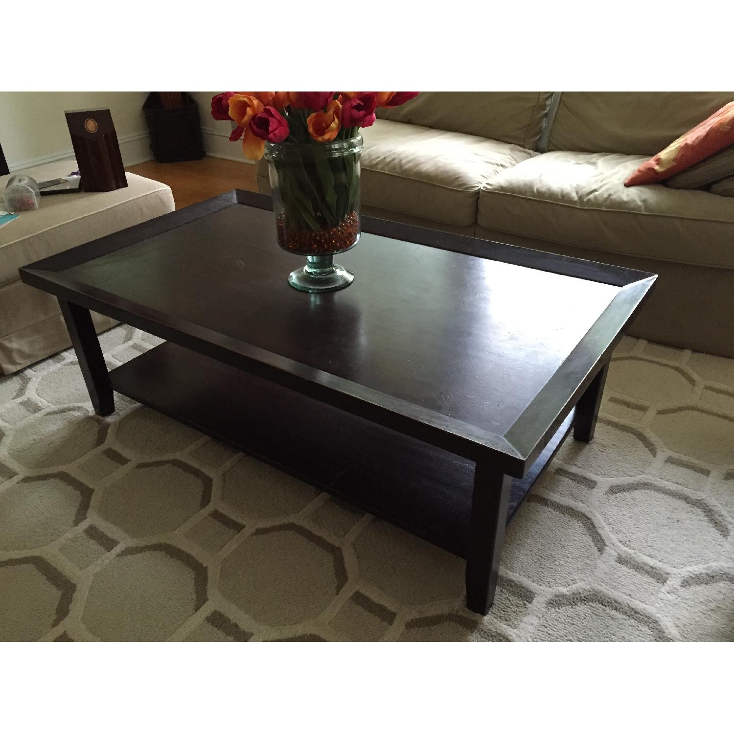 Restoration Hardware CoffeeTable + 2 Side Tables Set - image-1