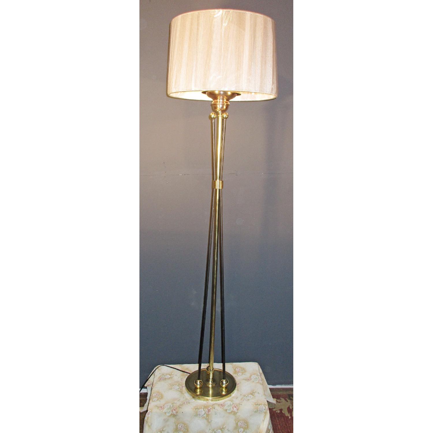 Vintage Mid Century Space Needle Antique Floor Lamp - image-3