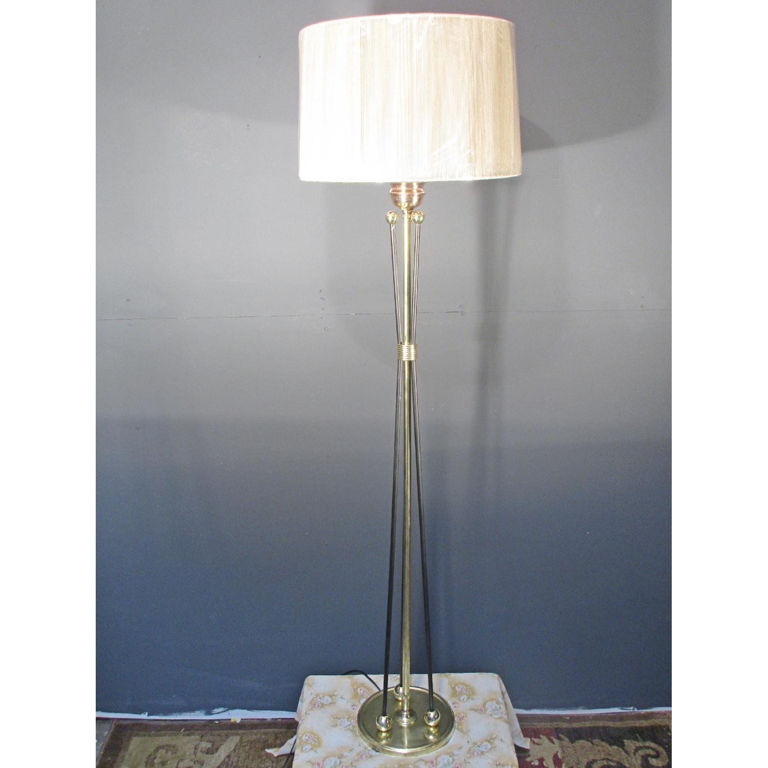 Vintage Mid Century Space Needle Antique Floor Lamp - image-7