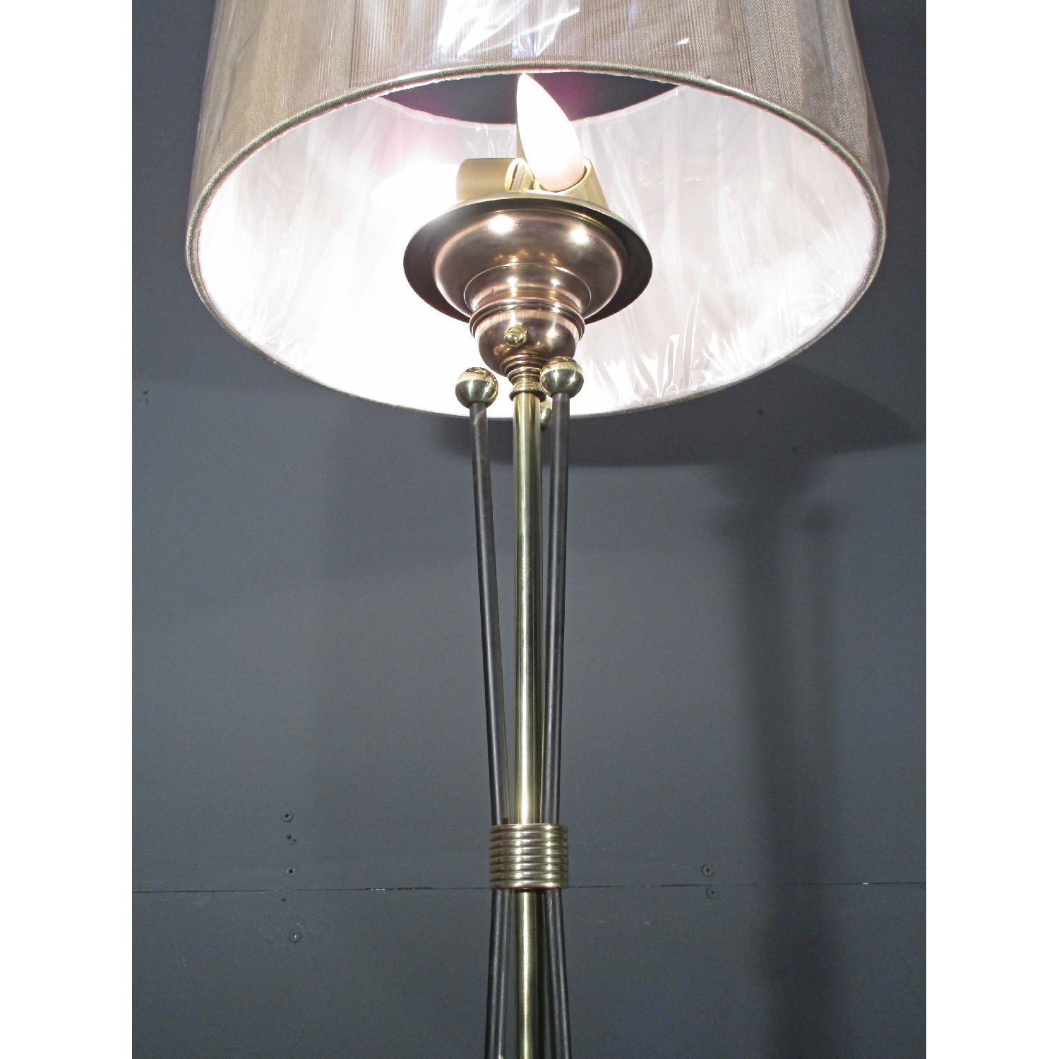 Vintage Mid Century Space Needle Antique Floor Lamp - image-8