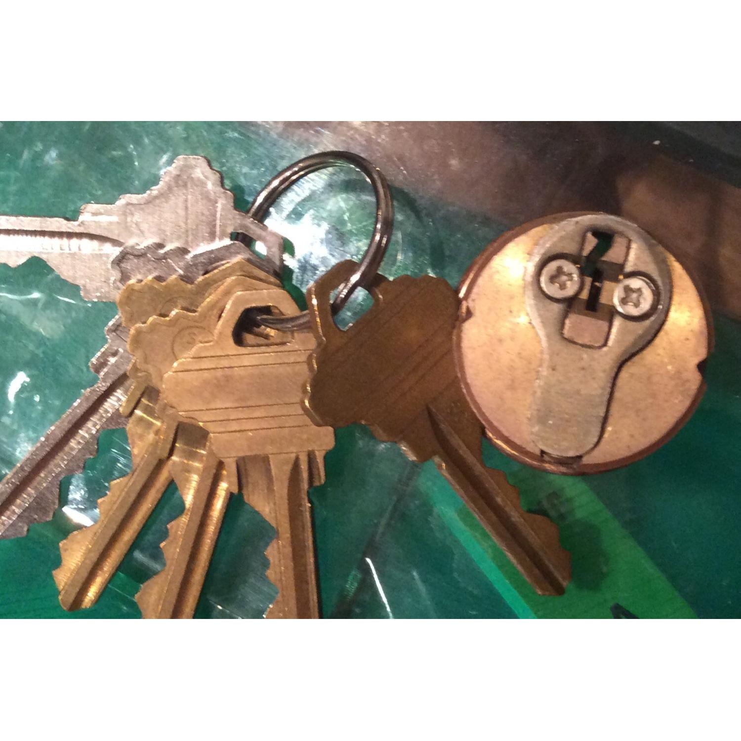 Vintage Baldwin Solid Brass Lock Cylinder - image-6