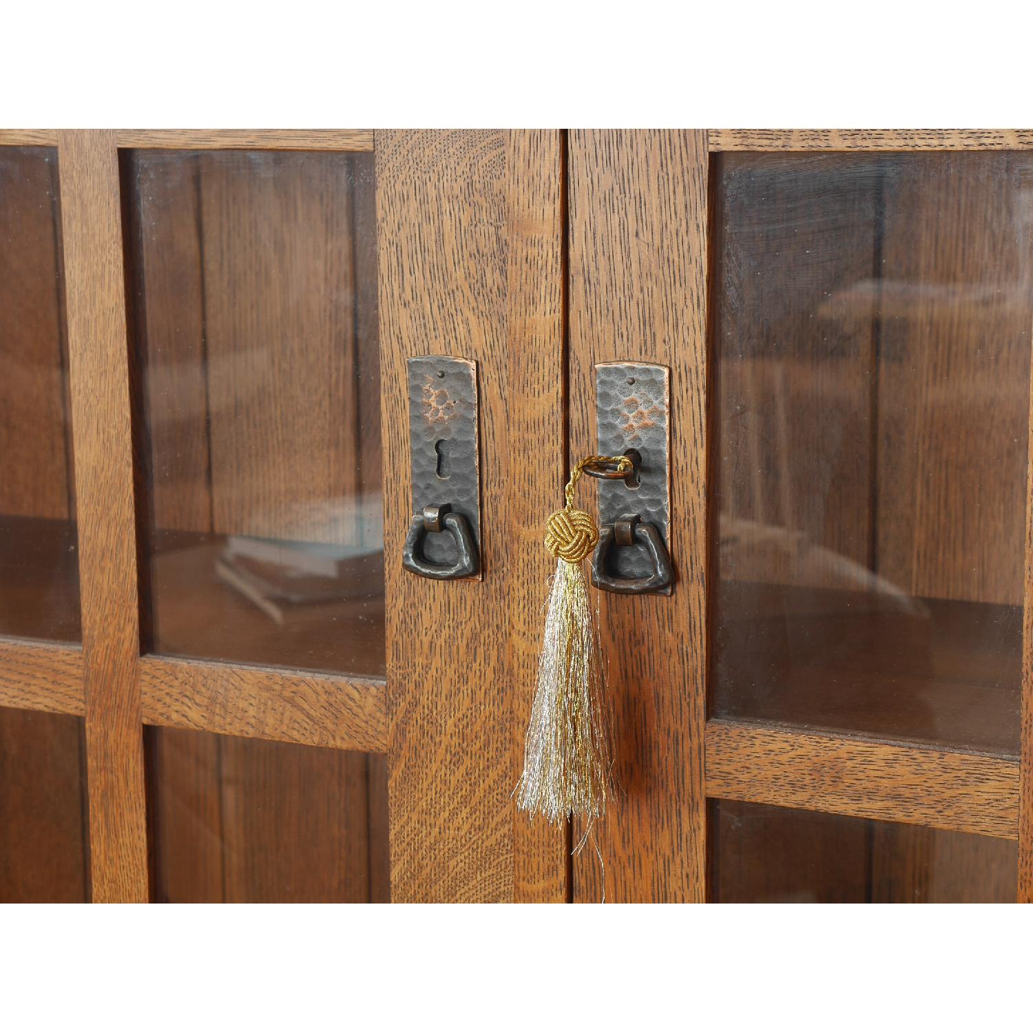 Stickley Double Door Bookcase with Glass Doors - image-2