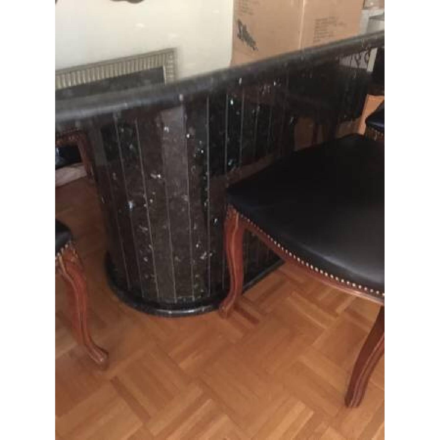 Black Granite Dining Table - image-2