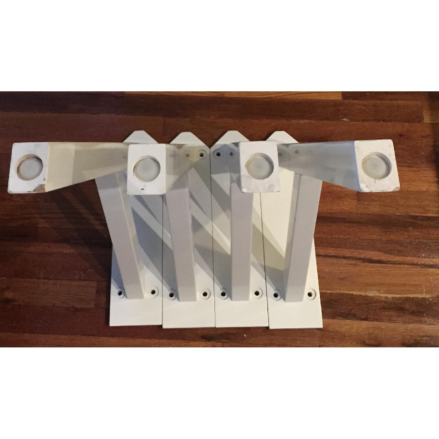 Crate & Barrel Ypsilon Dining Table w/ 4 Chairs - image-2