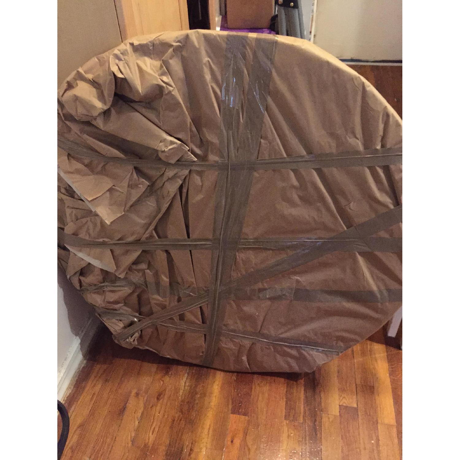 Crate & Barrel Ypsilon Dining Table w/ 4 Chairs - image-4