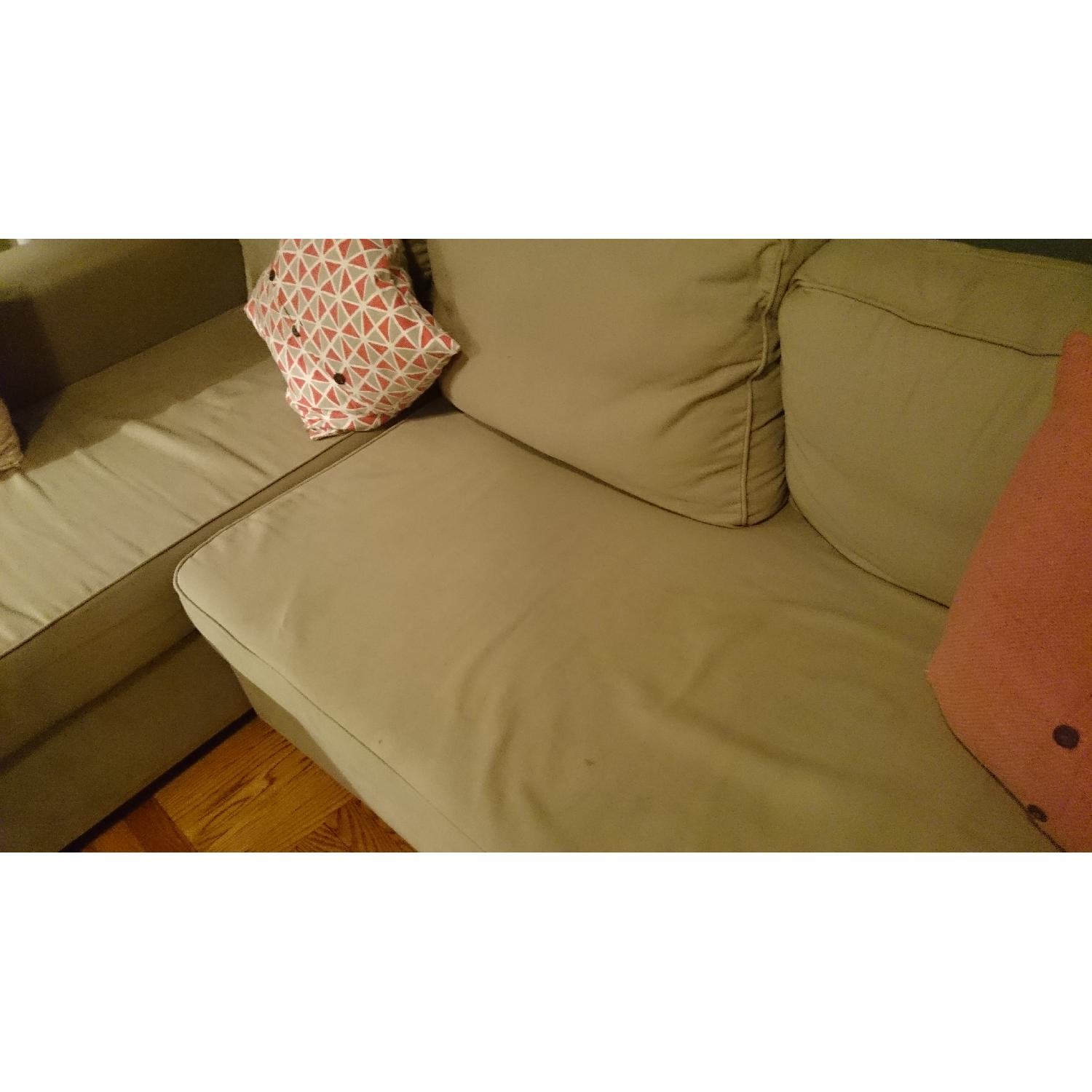 Ikea Manstad Pullout/Sleeper Sectional Sofa w/ Storage - image-2