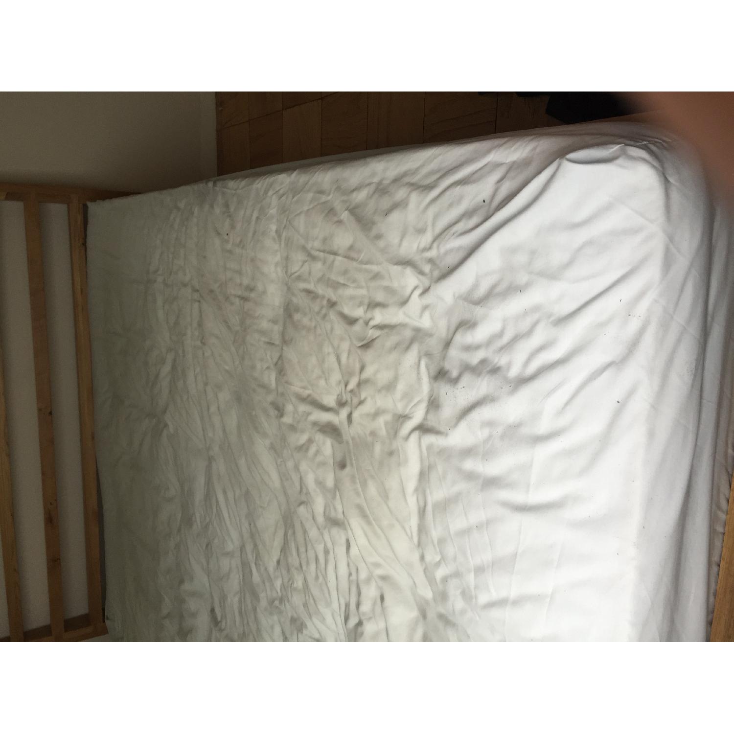 John Lewis Solid Oak Queen Size Bed Frame - image-3