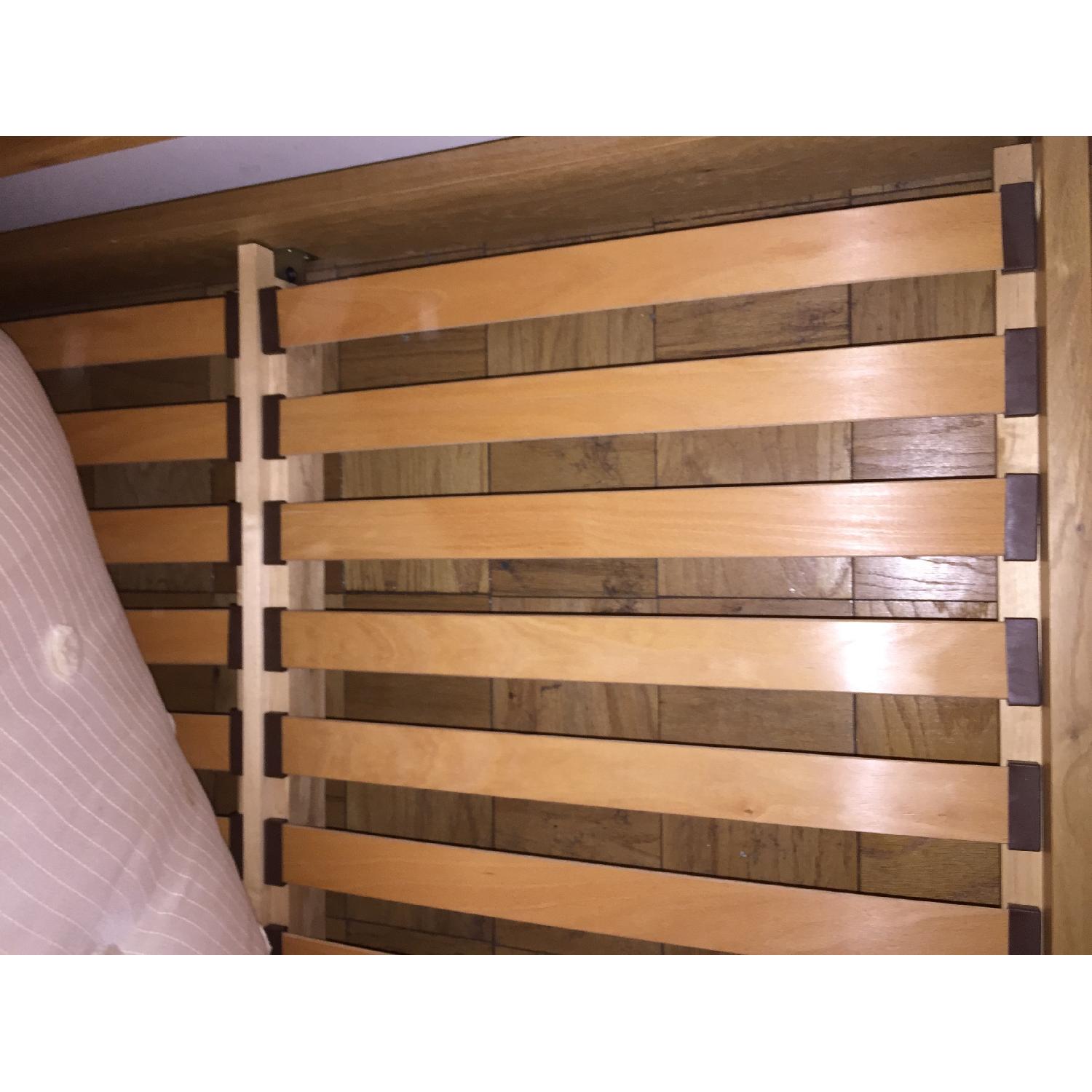 John Lewis Solid Oak Queen Size Bed Frame - image-5