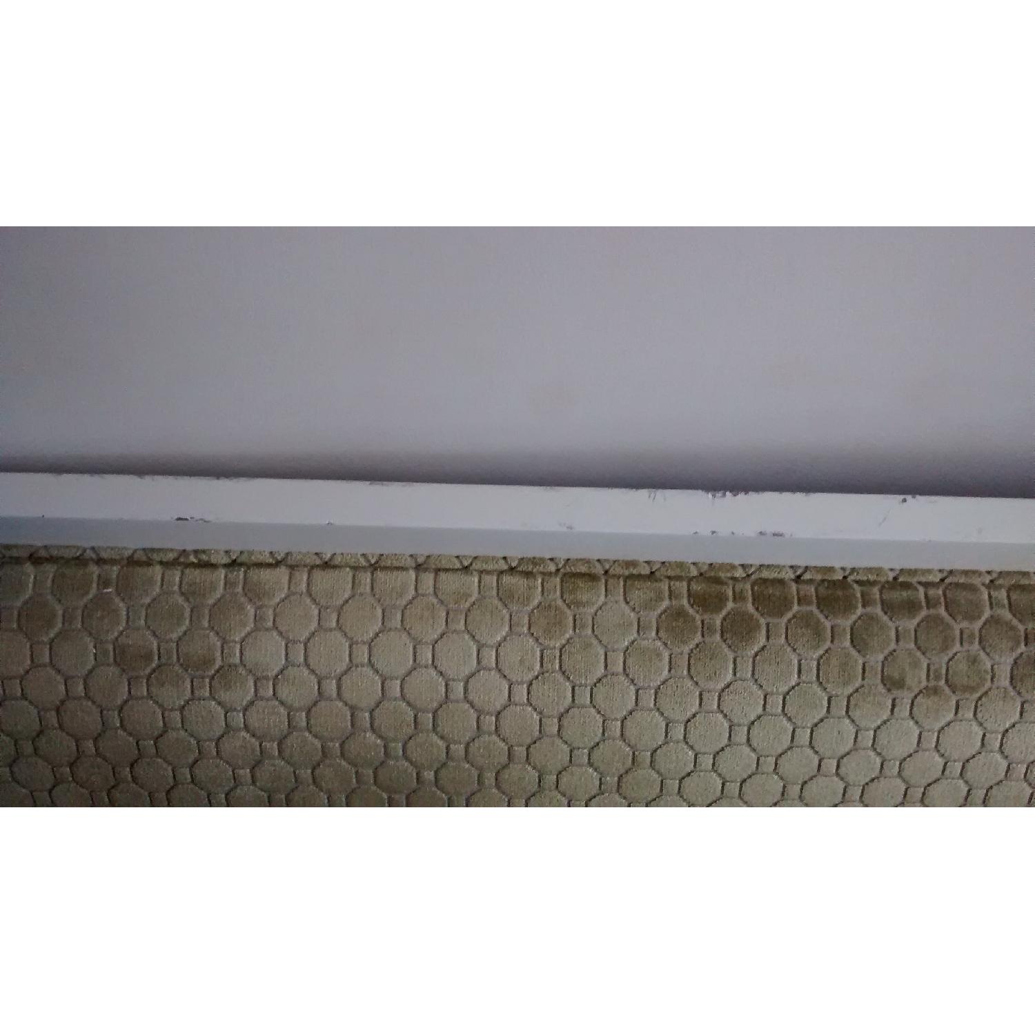 Modernist Extra Long Olive Sofa - image-3