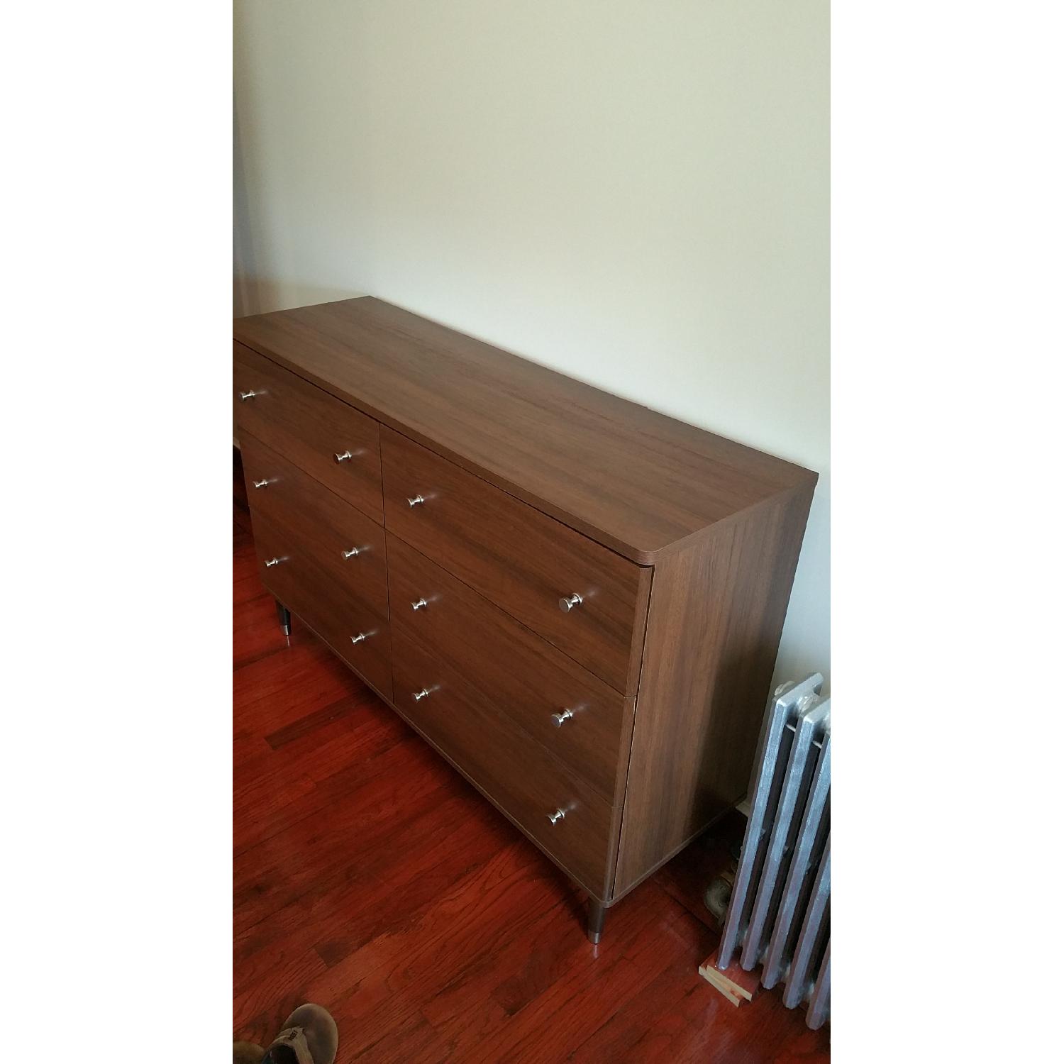 South Shore Furniture 6 Drawer Double Dresser in Brown Walnut - image-2