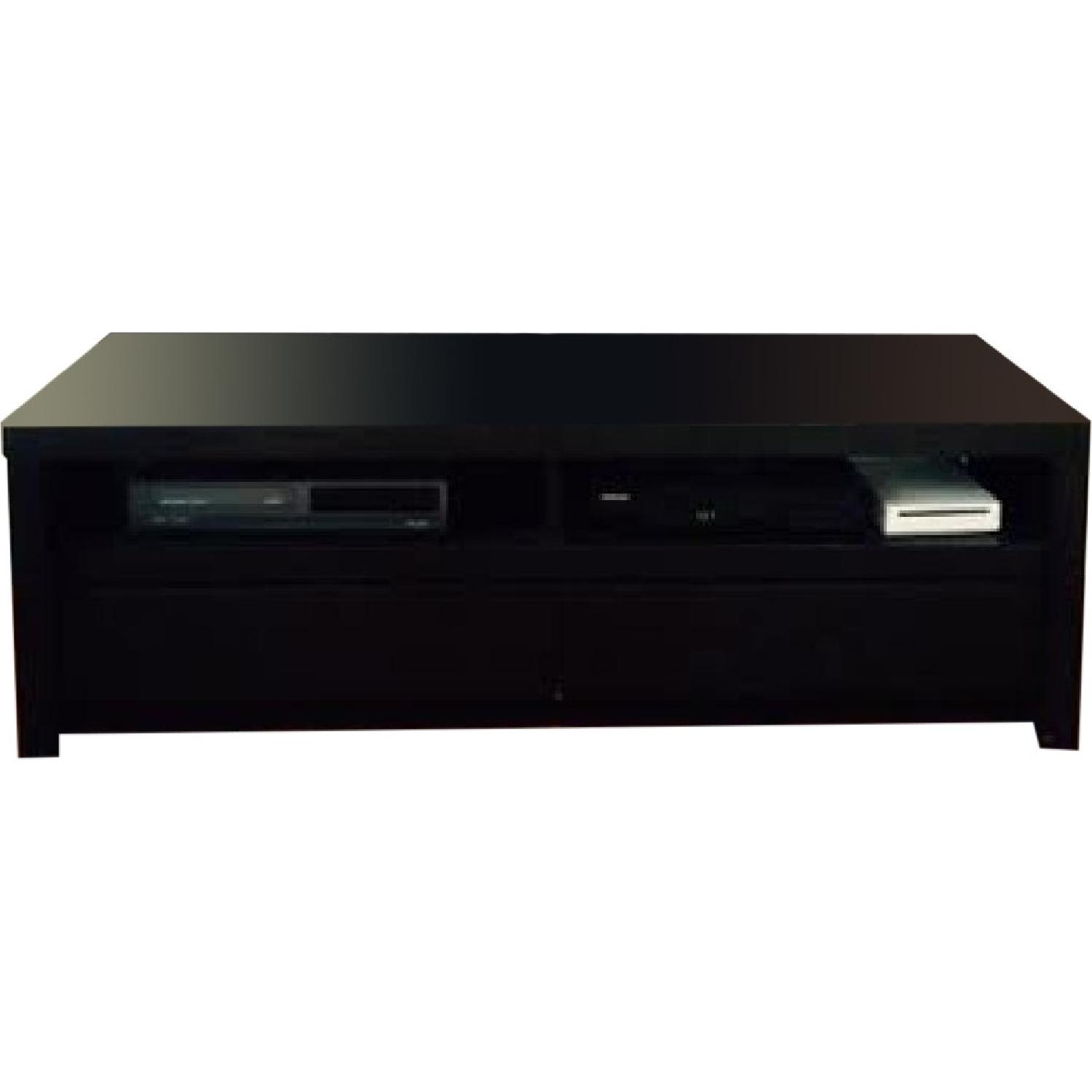 West Elm Espresso Media Stand - image-0