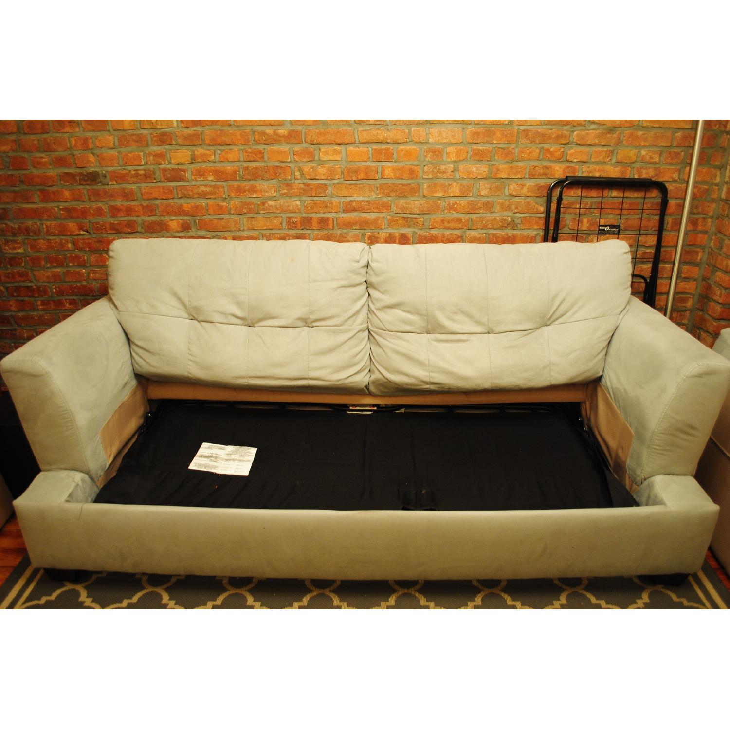Ashley's Zia Queen Sleeper Sofa - image-3