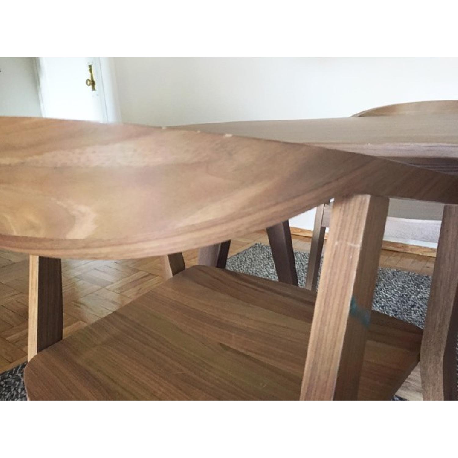 Ikea Stockholm Dining Table w/ 6 Chairs - image-3