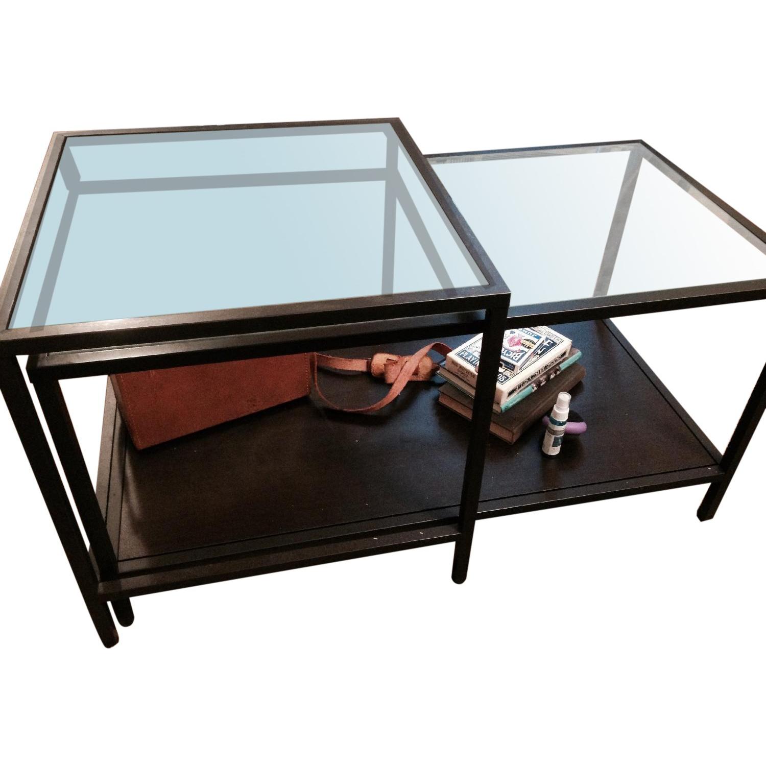 Ikea Nesting Coffee Table/End Table Combo AptDeco