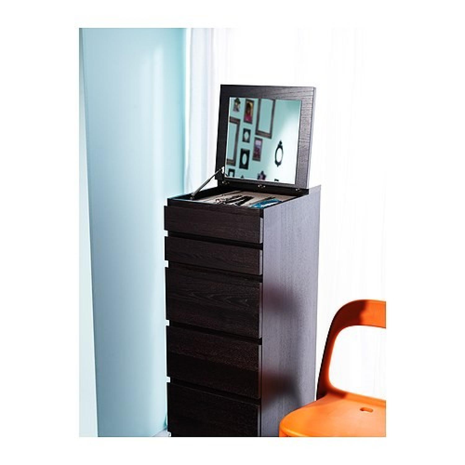 Ikea 8-Piece Bedroom Set in Black/Brown - image-3