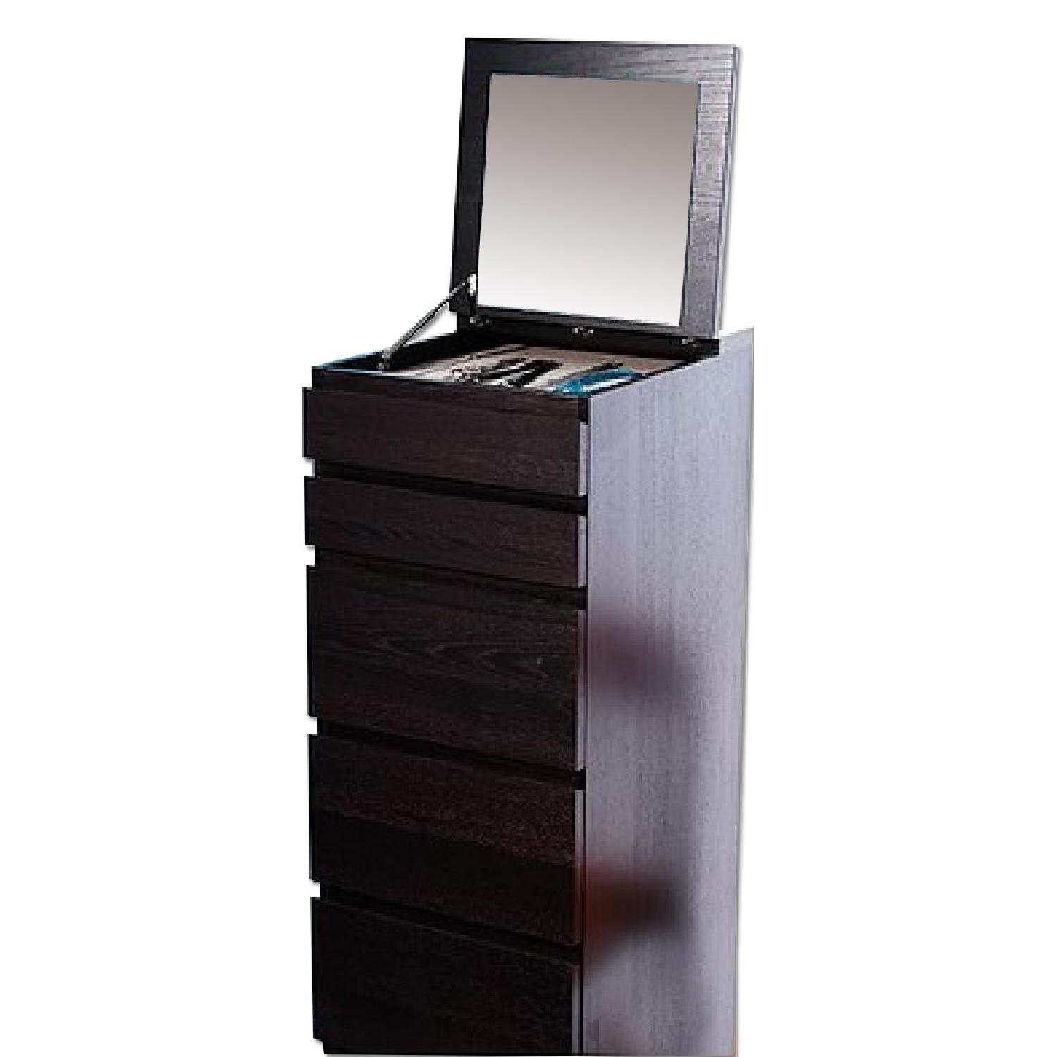 Ikea 8-Piece Bedroom Set in Black/Brown - image-5