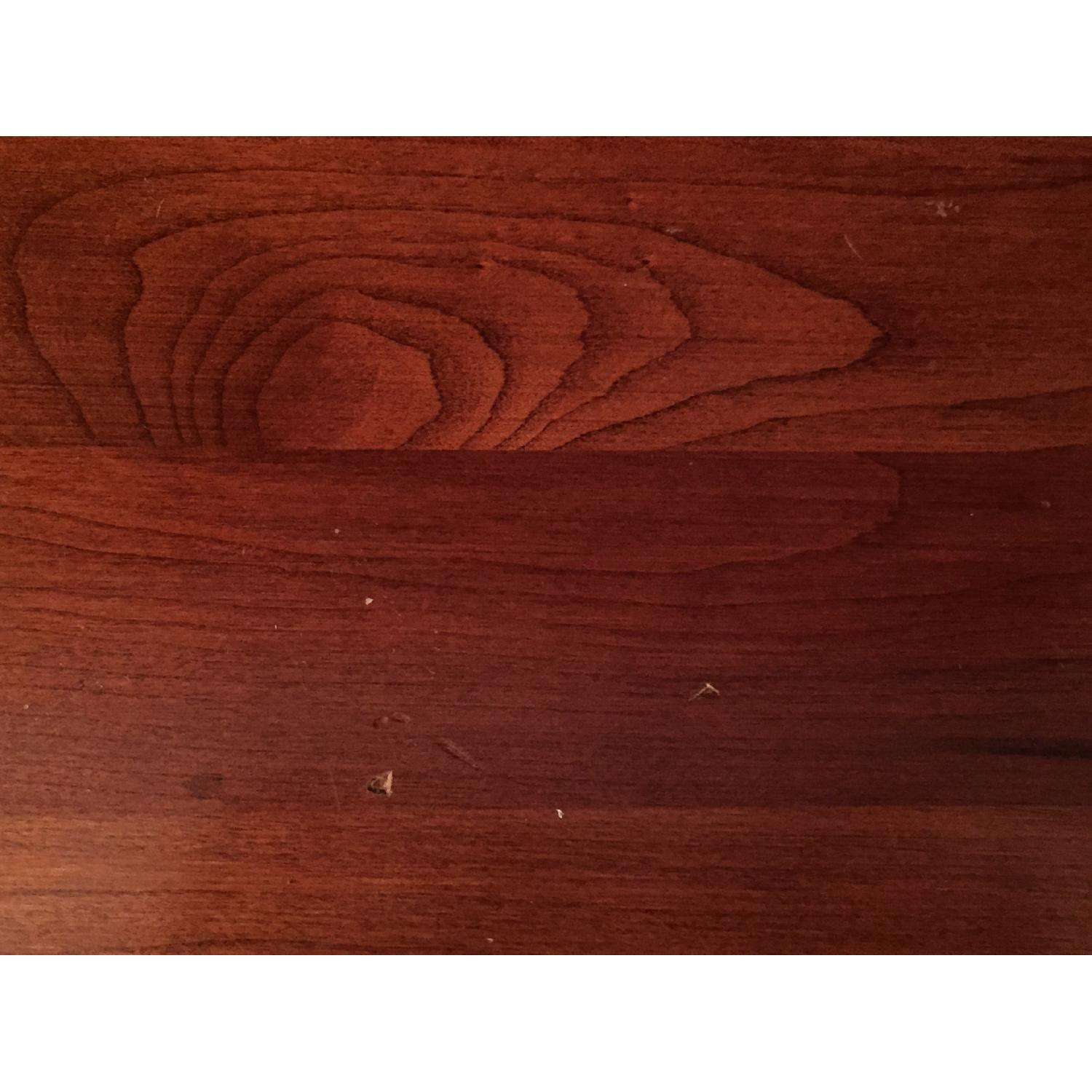 Ethan Allen Solid Cherry Computer Desk and Hutch - image-12