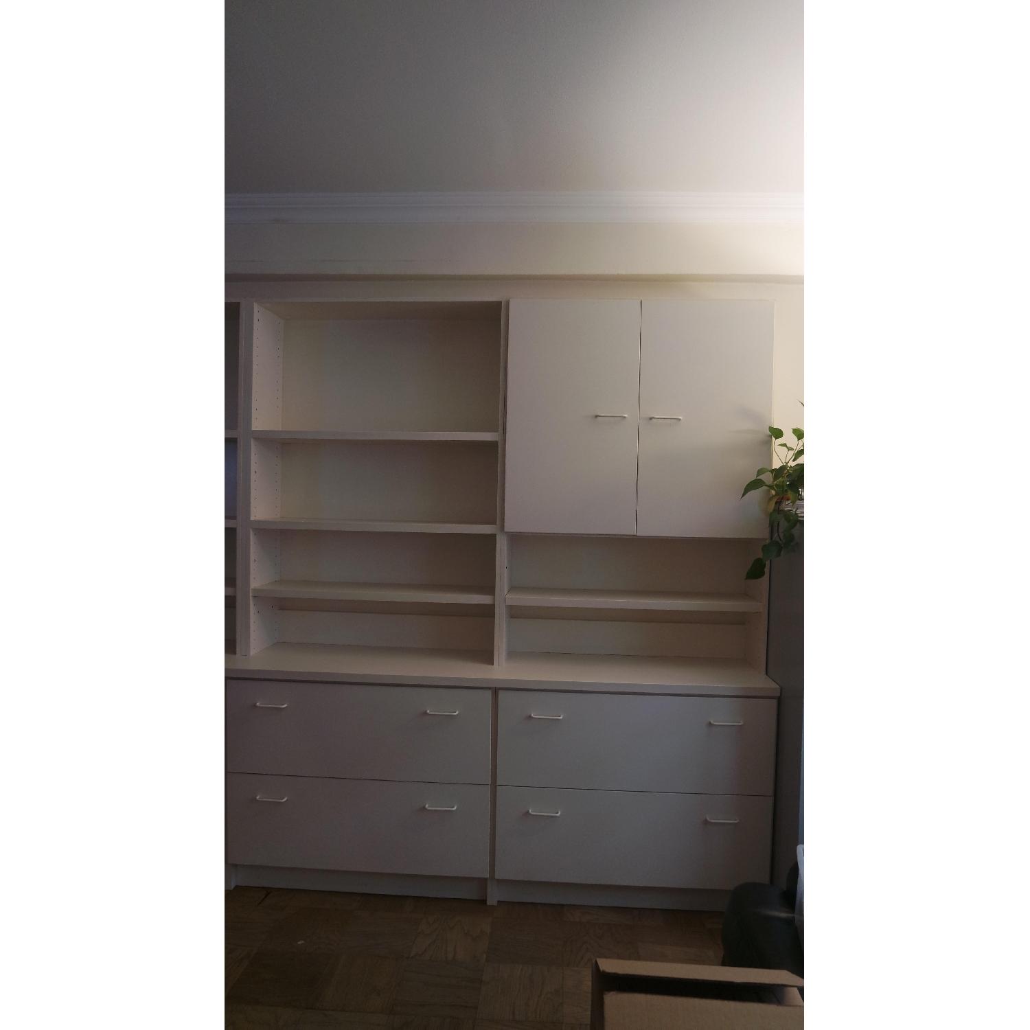 Techline Office Suite Wall Unit AptDeco