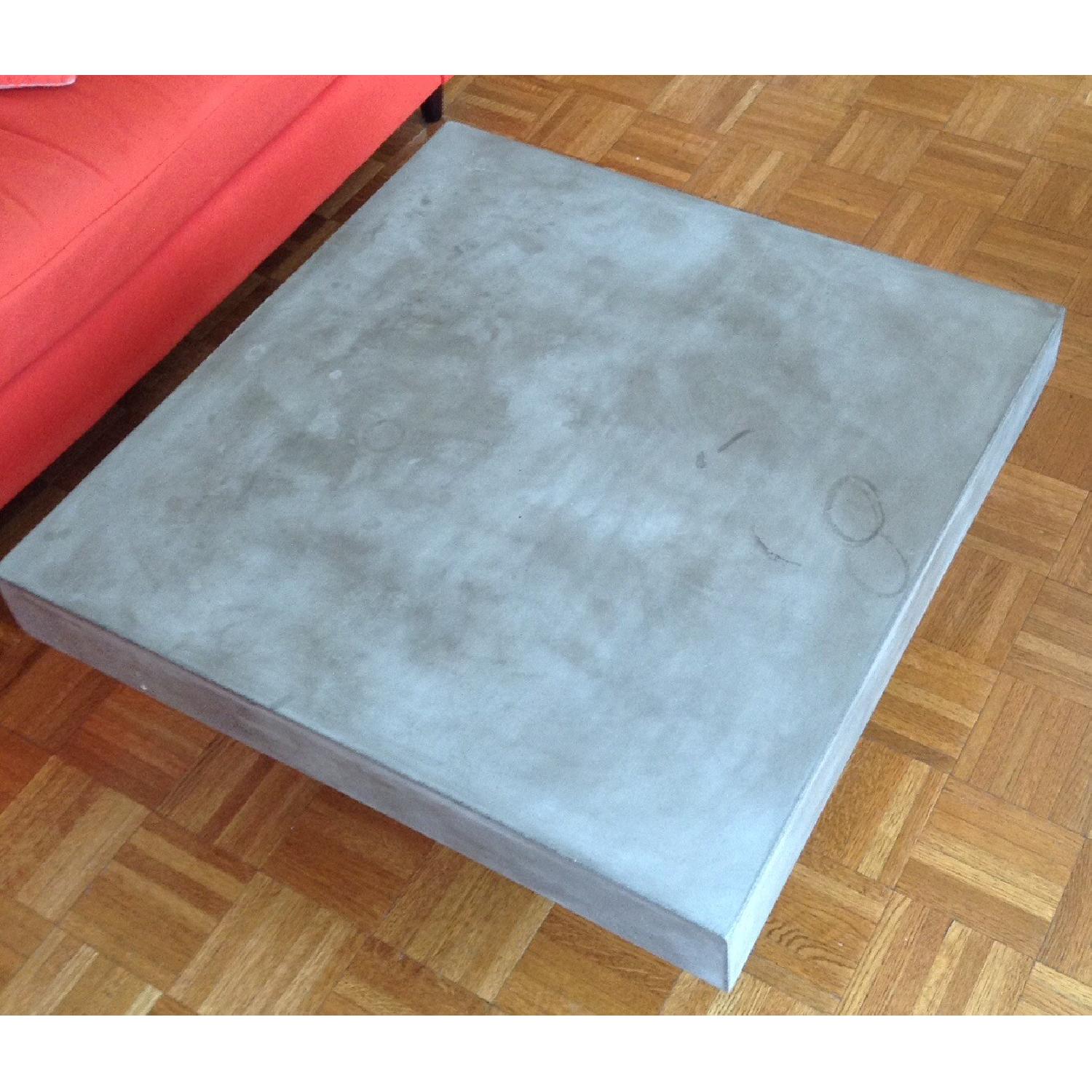 CB2 Stone Composite Coffee Table - image-2