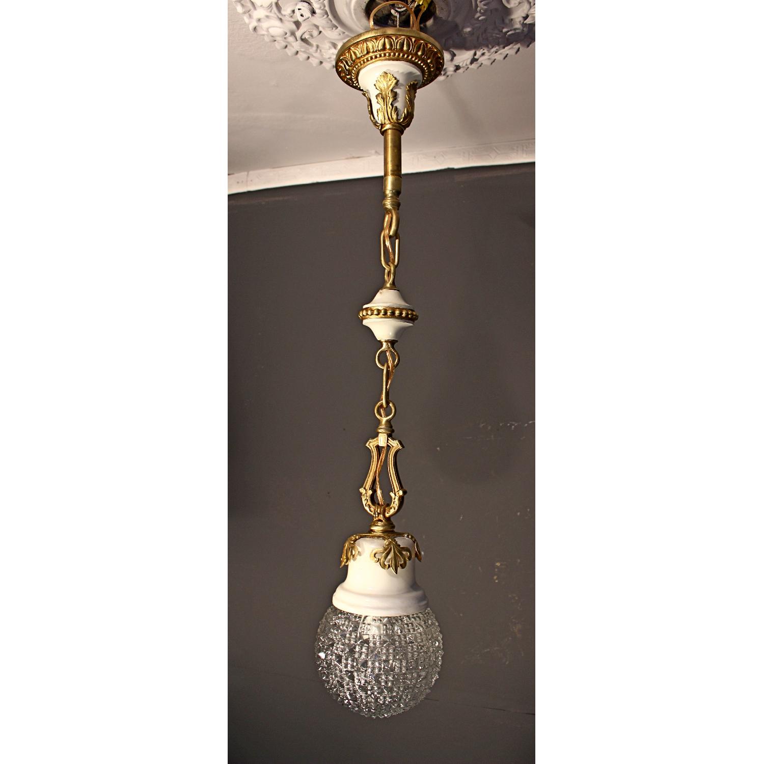 Vintage Victorian Style Pendant Ceiling Light Fixture - image-1