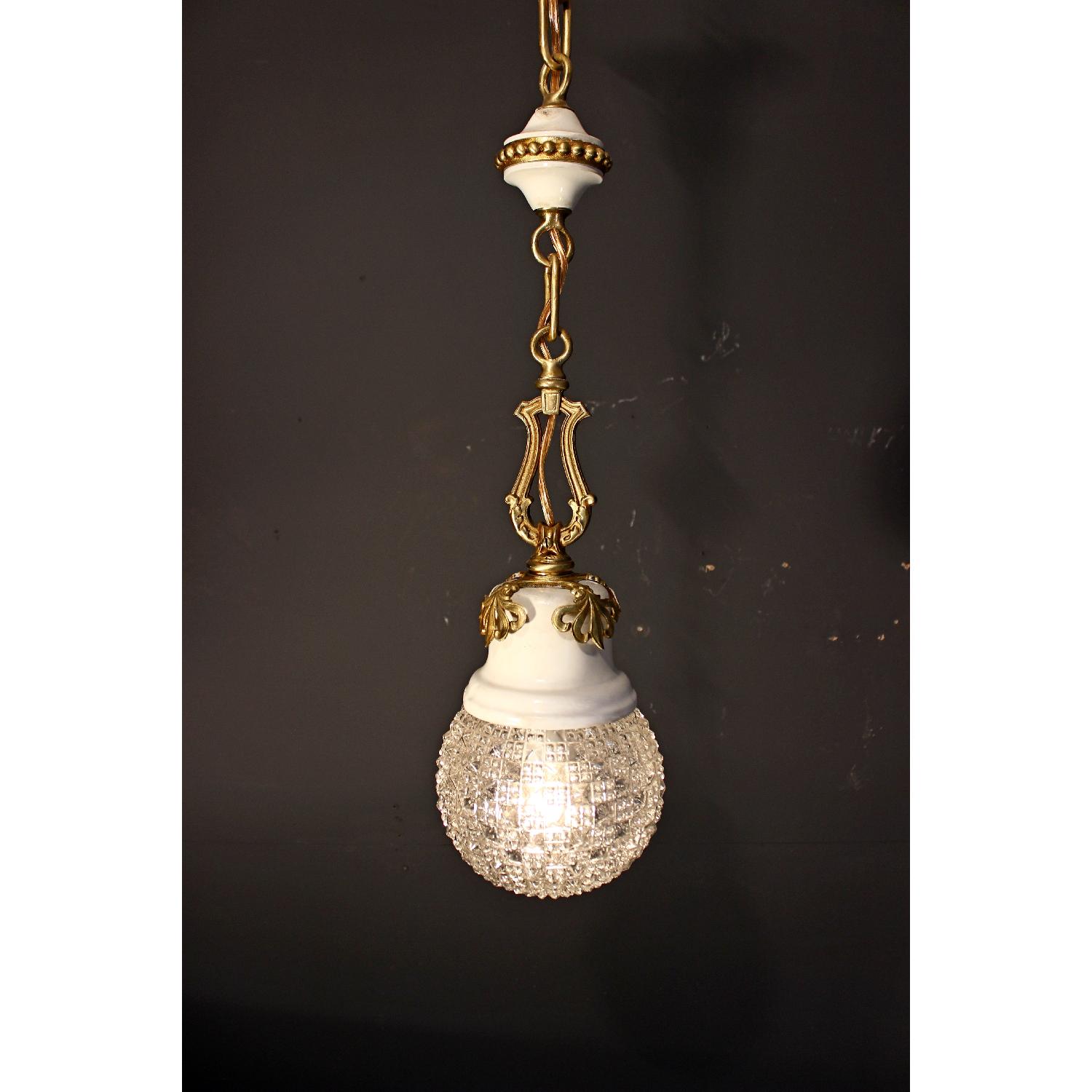 Vintage Victorian Style Pendant Ceiling Light Fixture - image-4