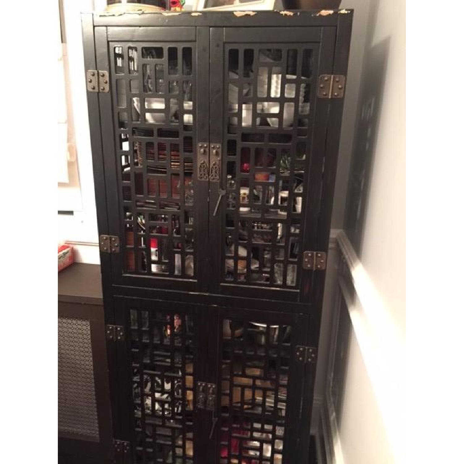 Pier 1 Asian Wine Cabinet - image-1