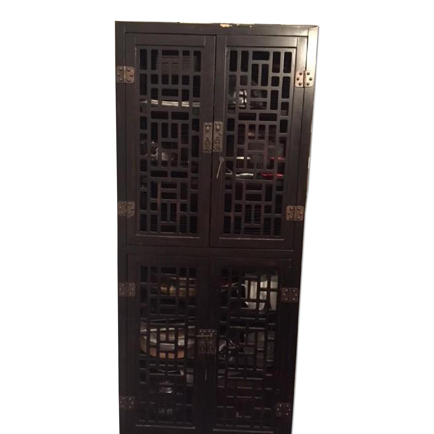 Pier 1 Asian Wine Cabinet - image-0