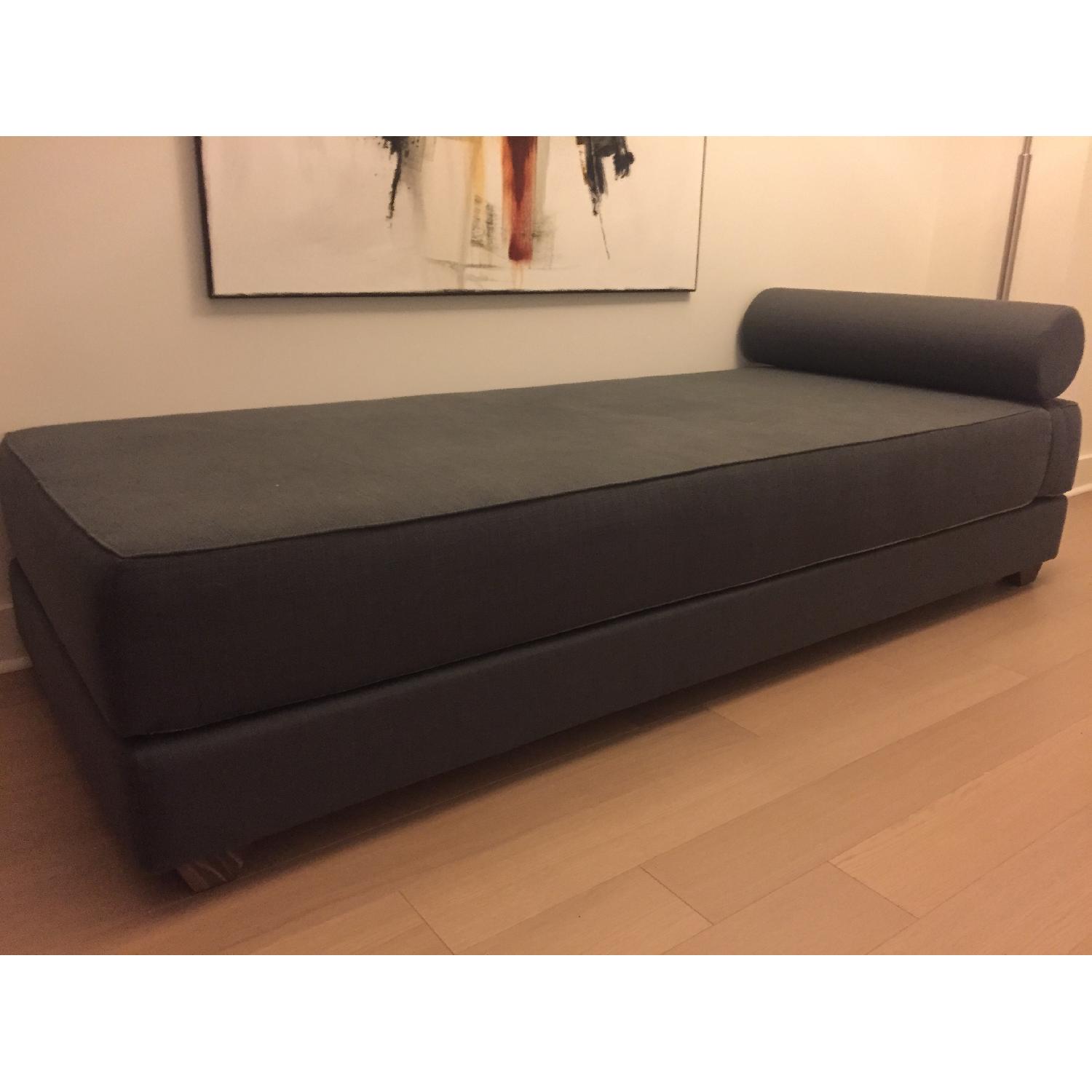 CB2 Lubi Graphite Sleeper Daybed - image-3