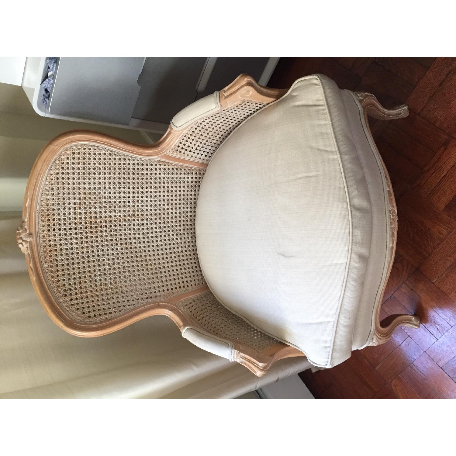 Vintage Wicker Armchair - image-1