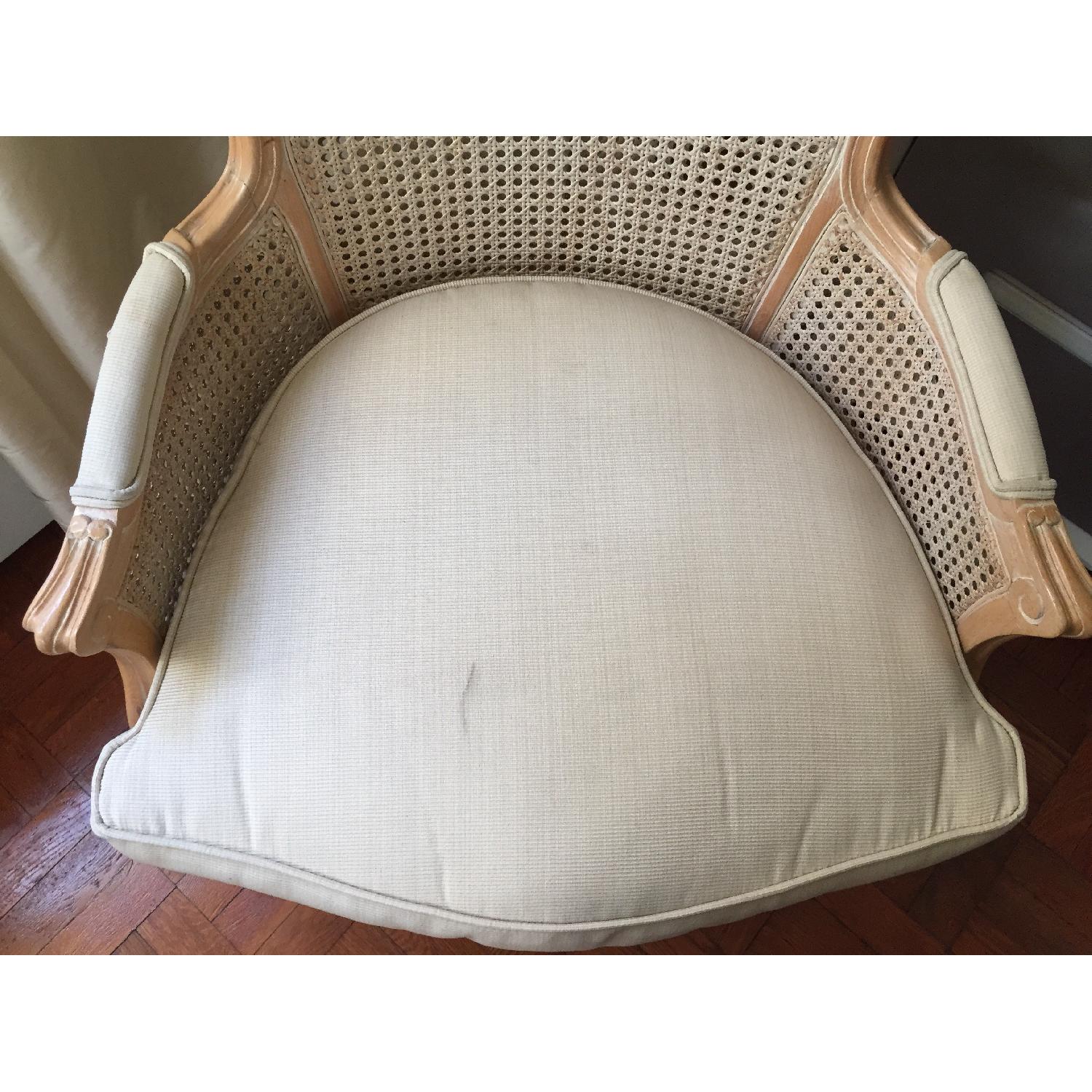 Vintage Wicker Armchair - image-4