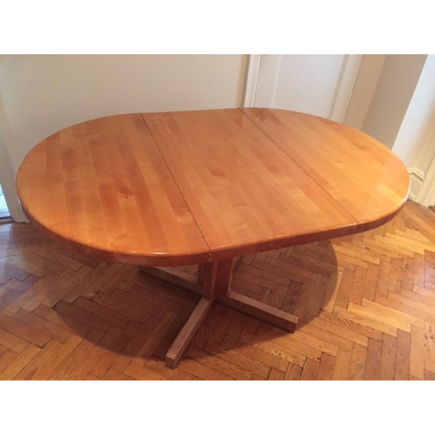 Adjustable Butcher Block Dining Table - image-1