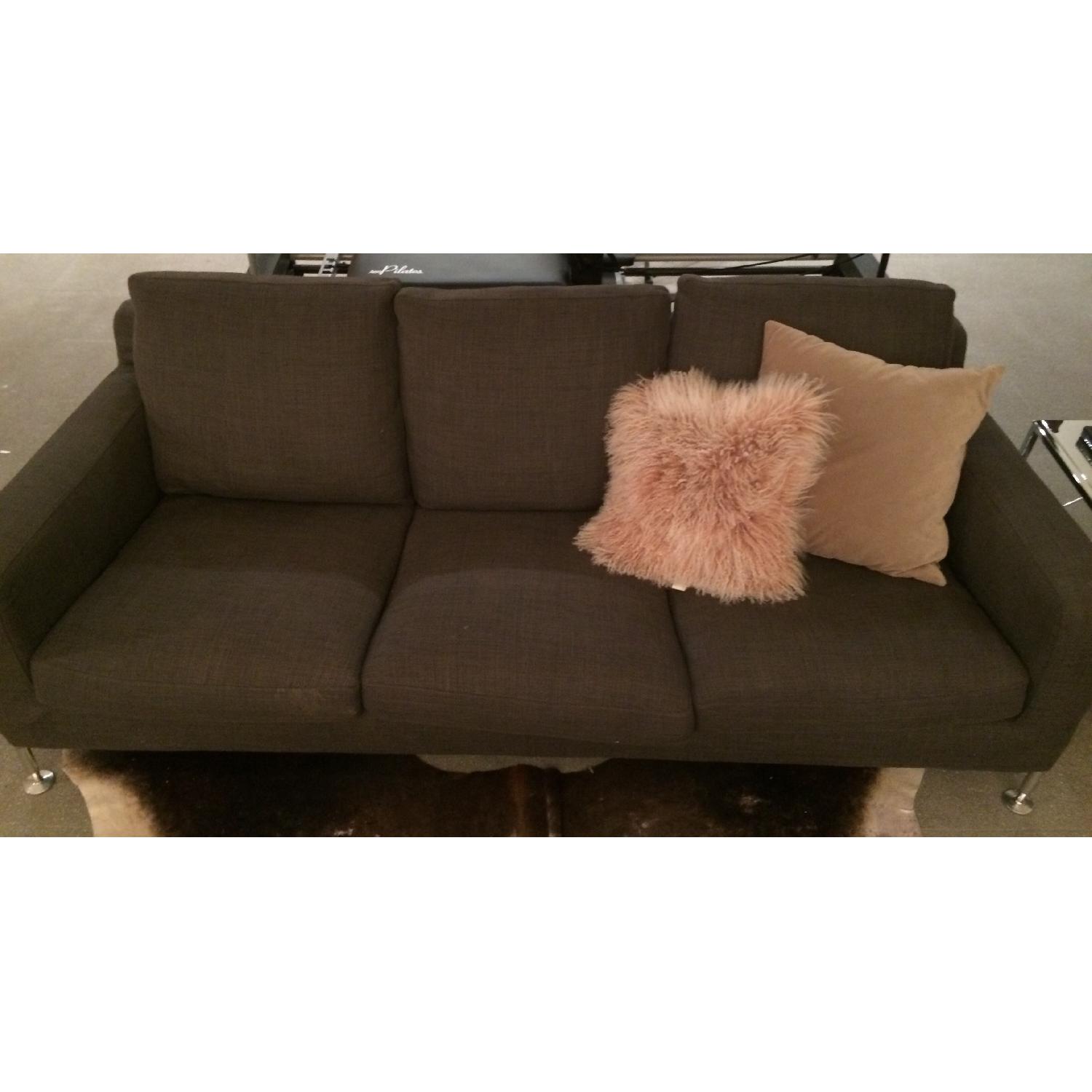 B&B Italia Dark Grey Couch - image-1