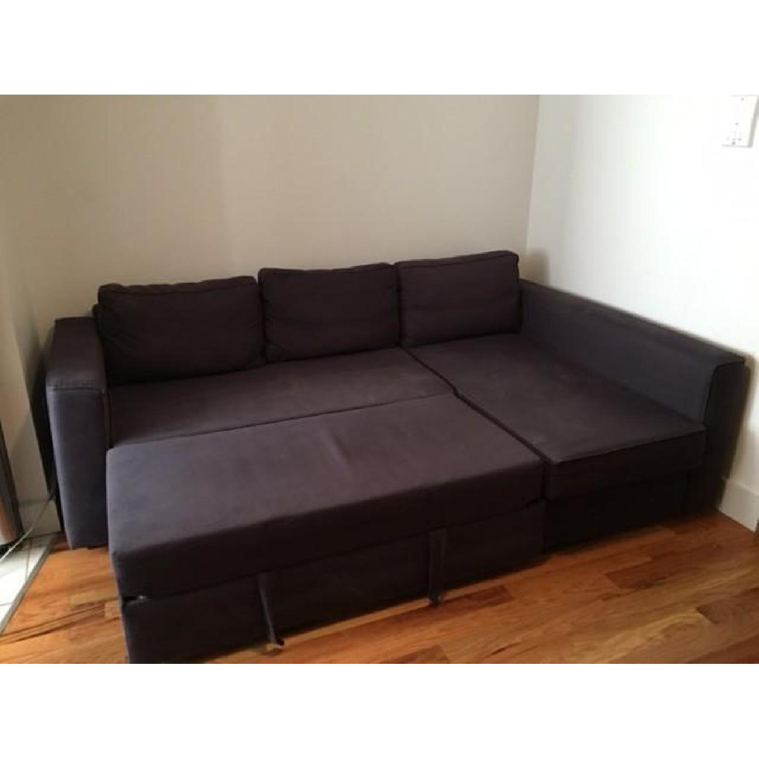 Ikea Manstad Sofabed with Storage - image-4