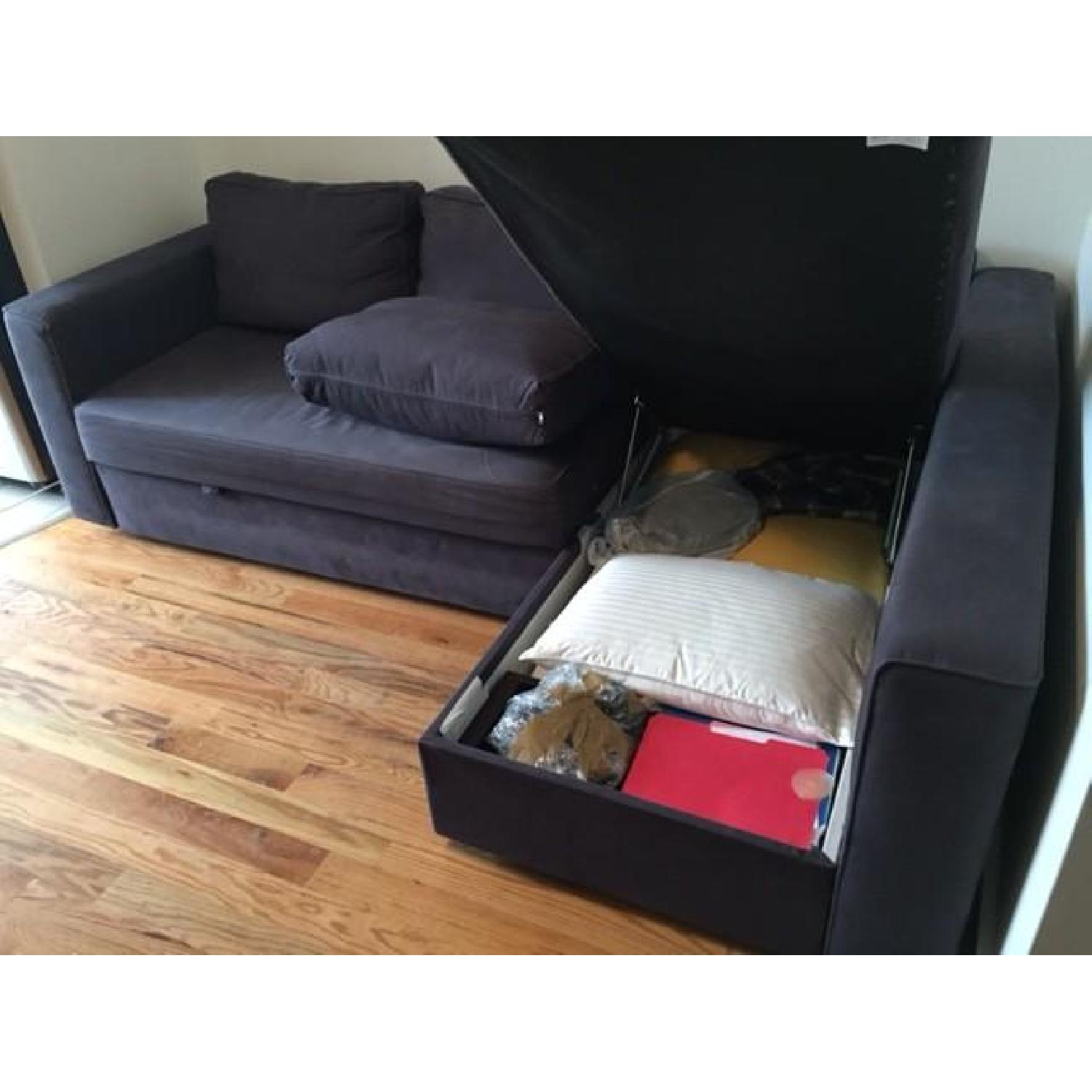 Ikea Manstad Sofabed with Storage - image-6