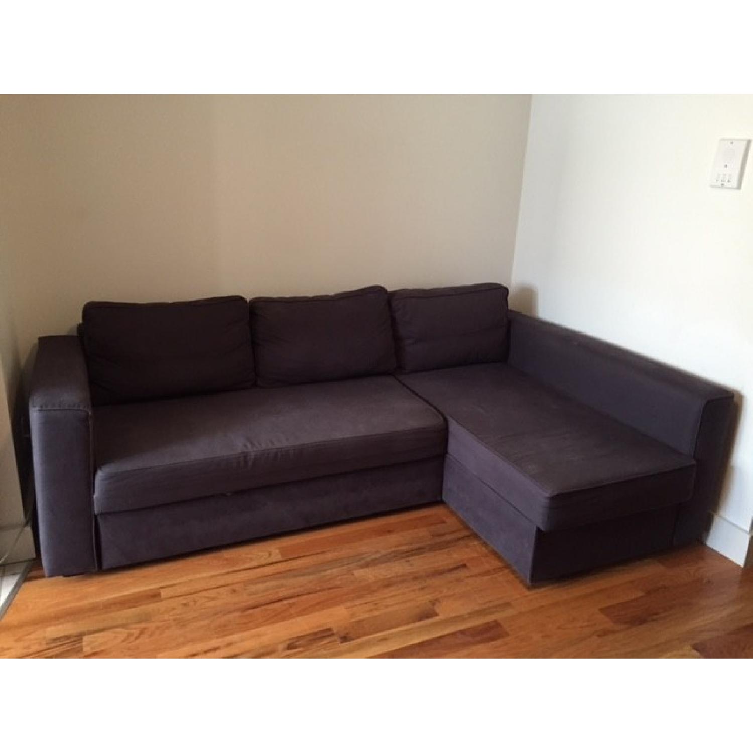 Ikea Manstad Sofabed with Storage - image-7