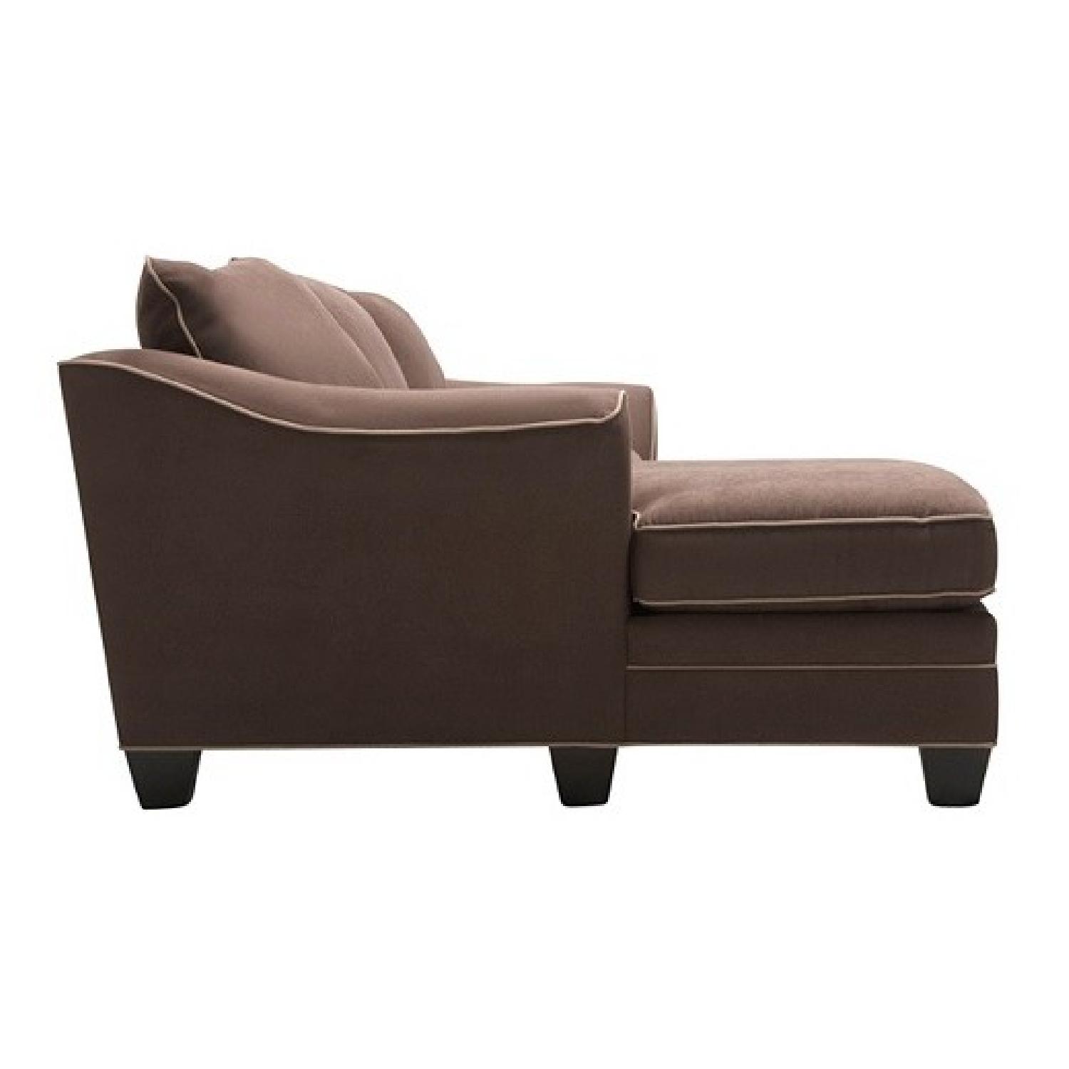 Raymour & Flanigan Foresthill Chaise Sectional - AptDeco